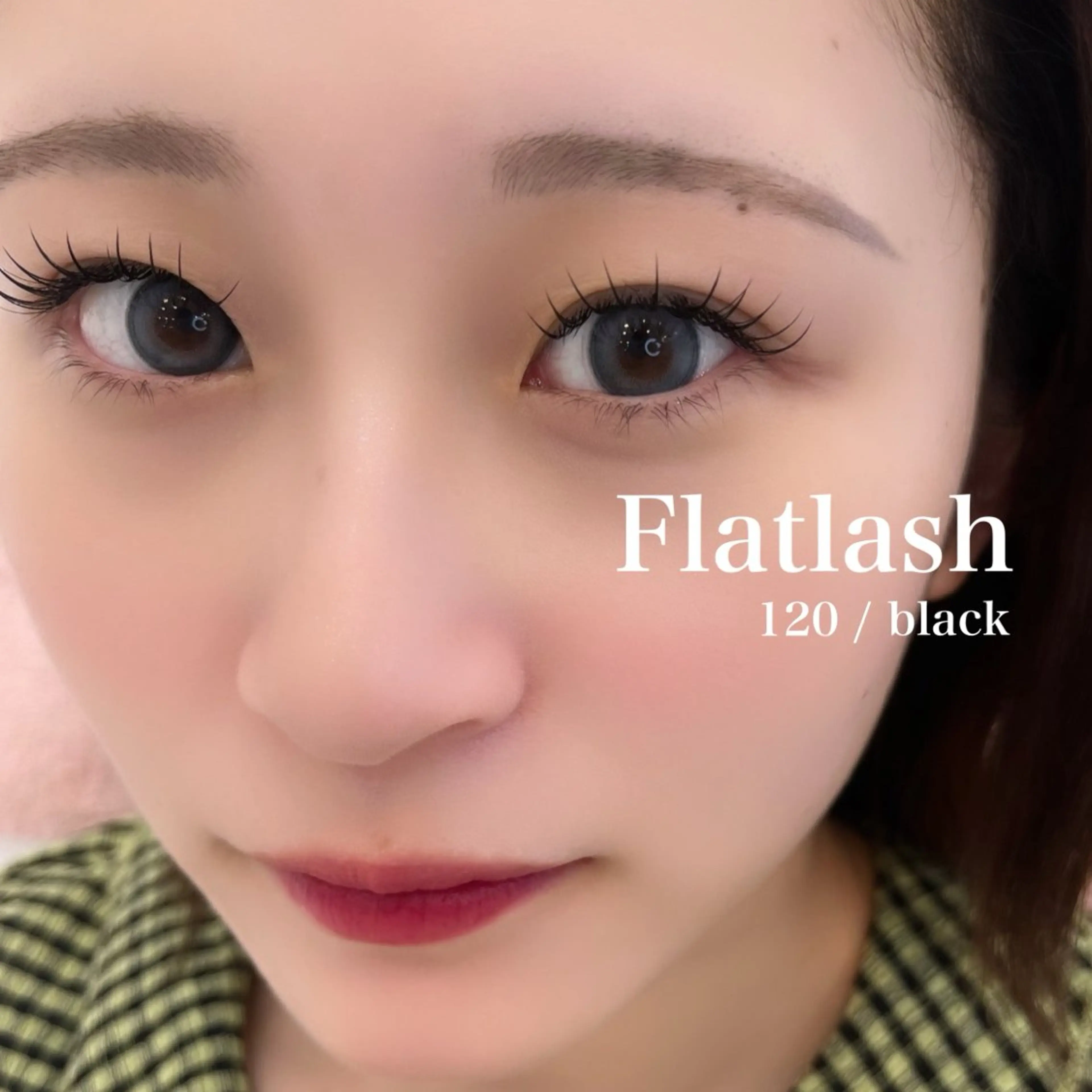 マツエク・マツパ フラットラッシュ マツエク eyelist yuukaのマツエク・マツパデザイン