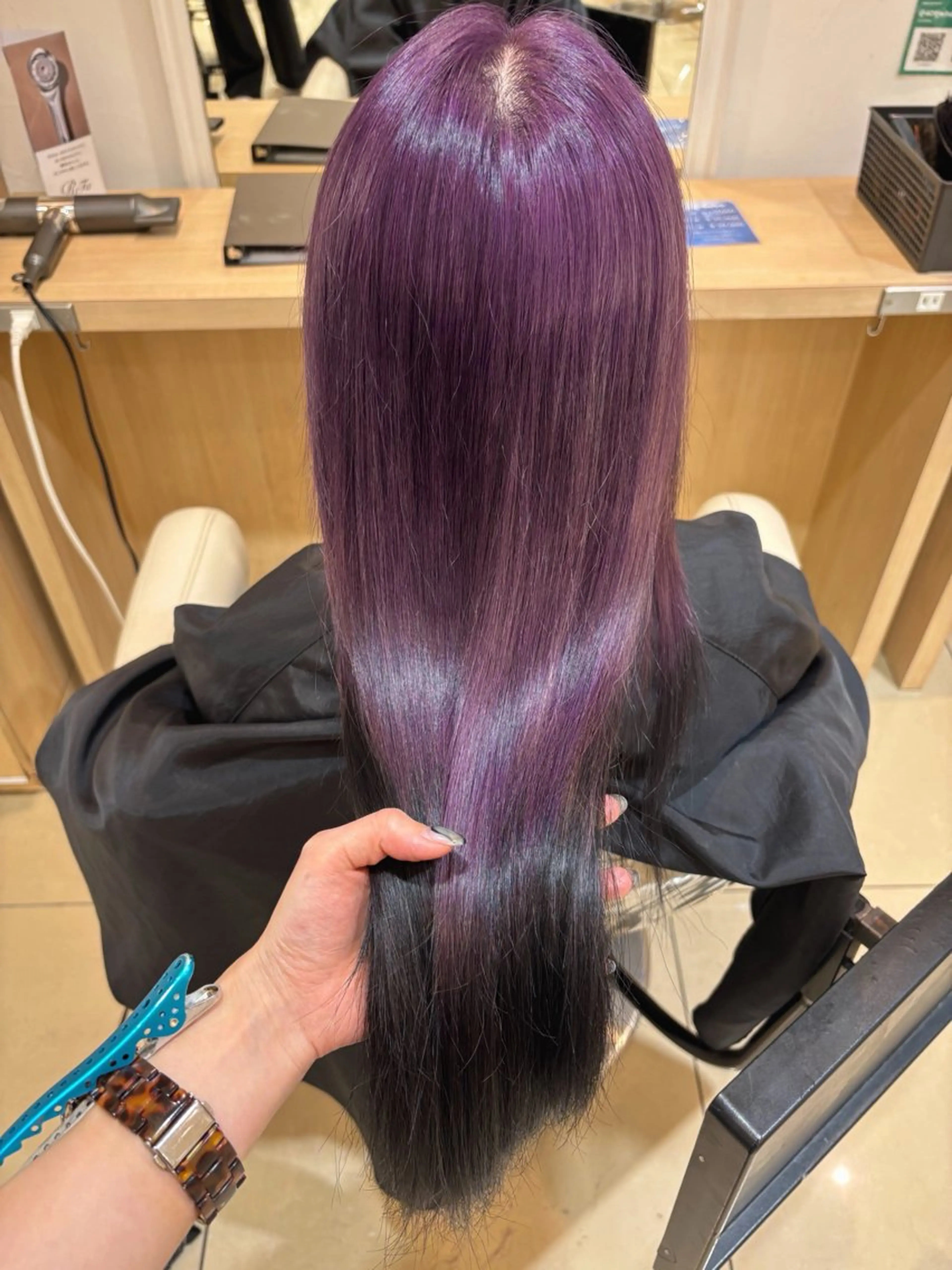 ロング ヘアカラー Ash 中目黒店宮口 暖🌻のヘアスタイル