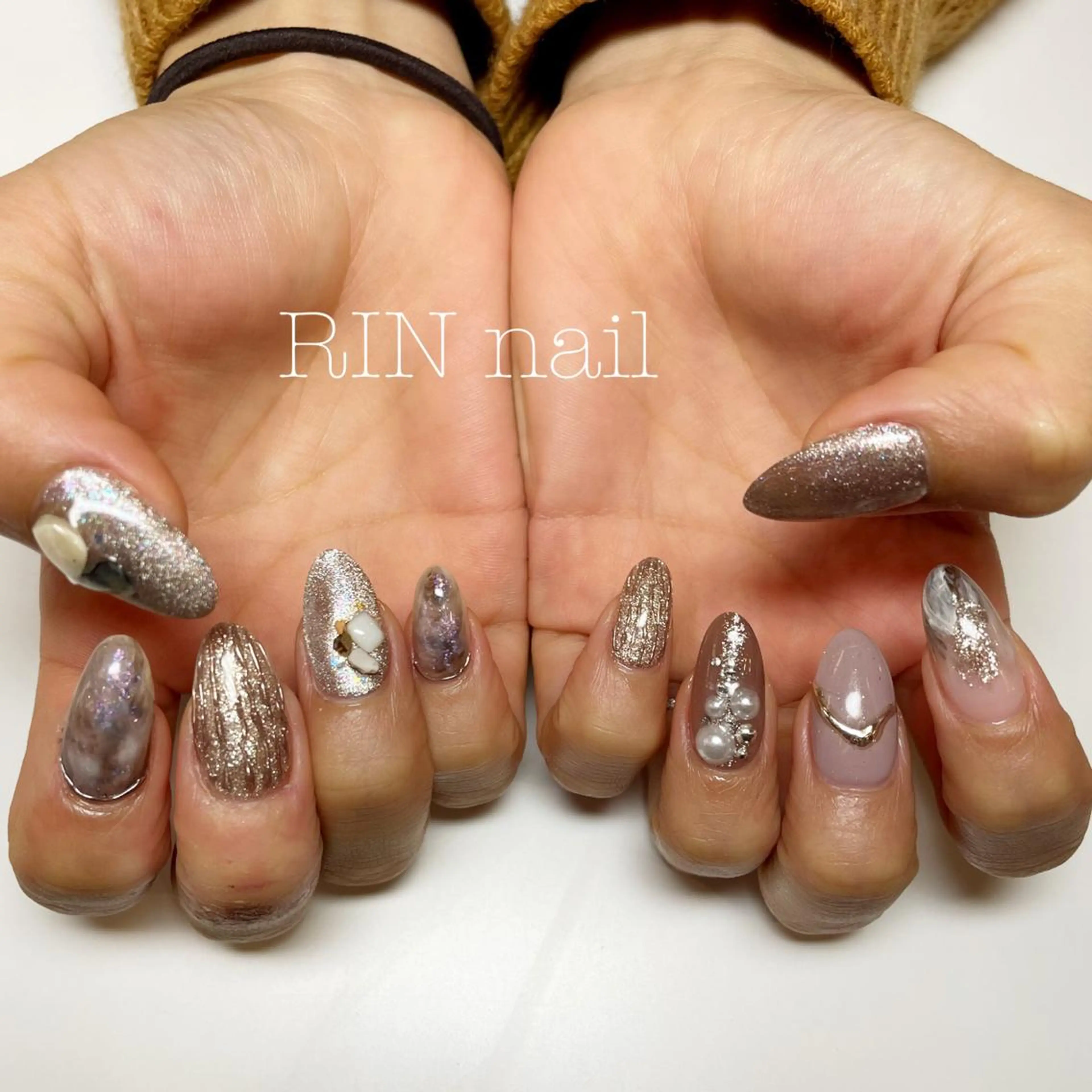 ネイル ハンドネイル ハンドケア RIN HOMEnailのネイルデザイン