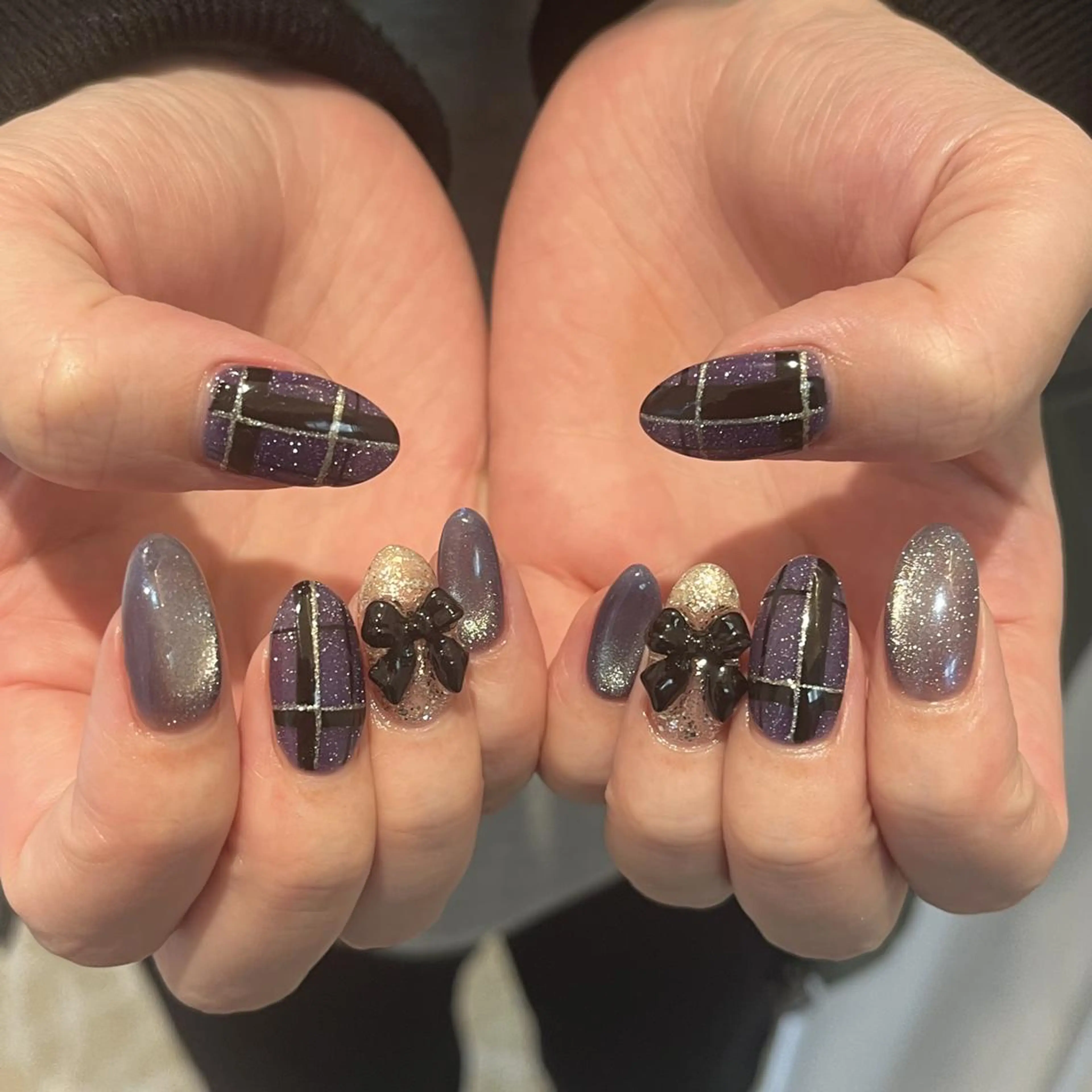 ネイル 冬ネイル クリスマス ハンドネイル BellFlower Kyokoのネイルデザイン