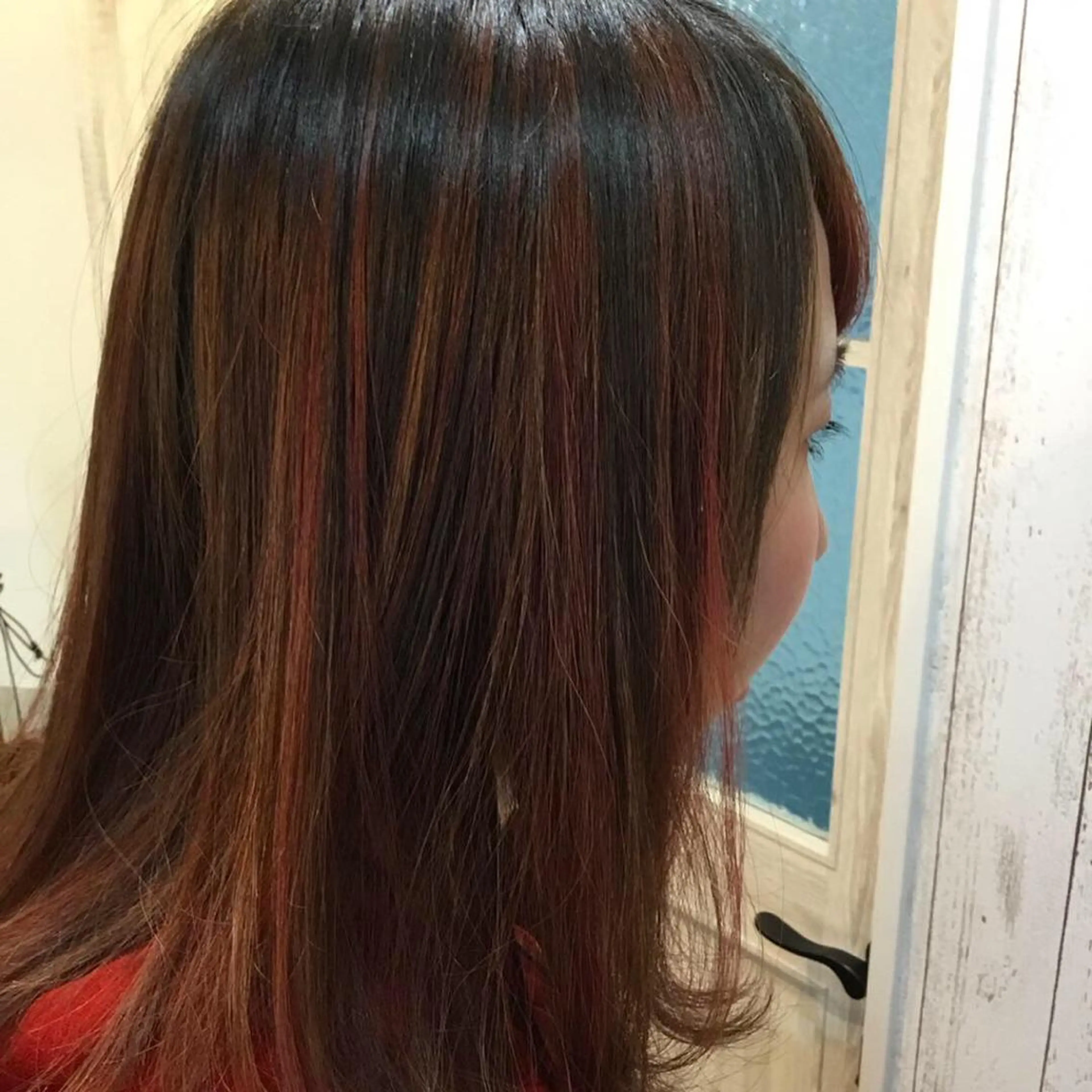 ミディアム カラー embrace エンブレイスのヘアスタイル