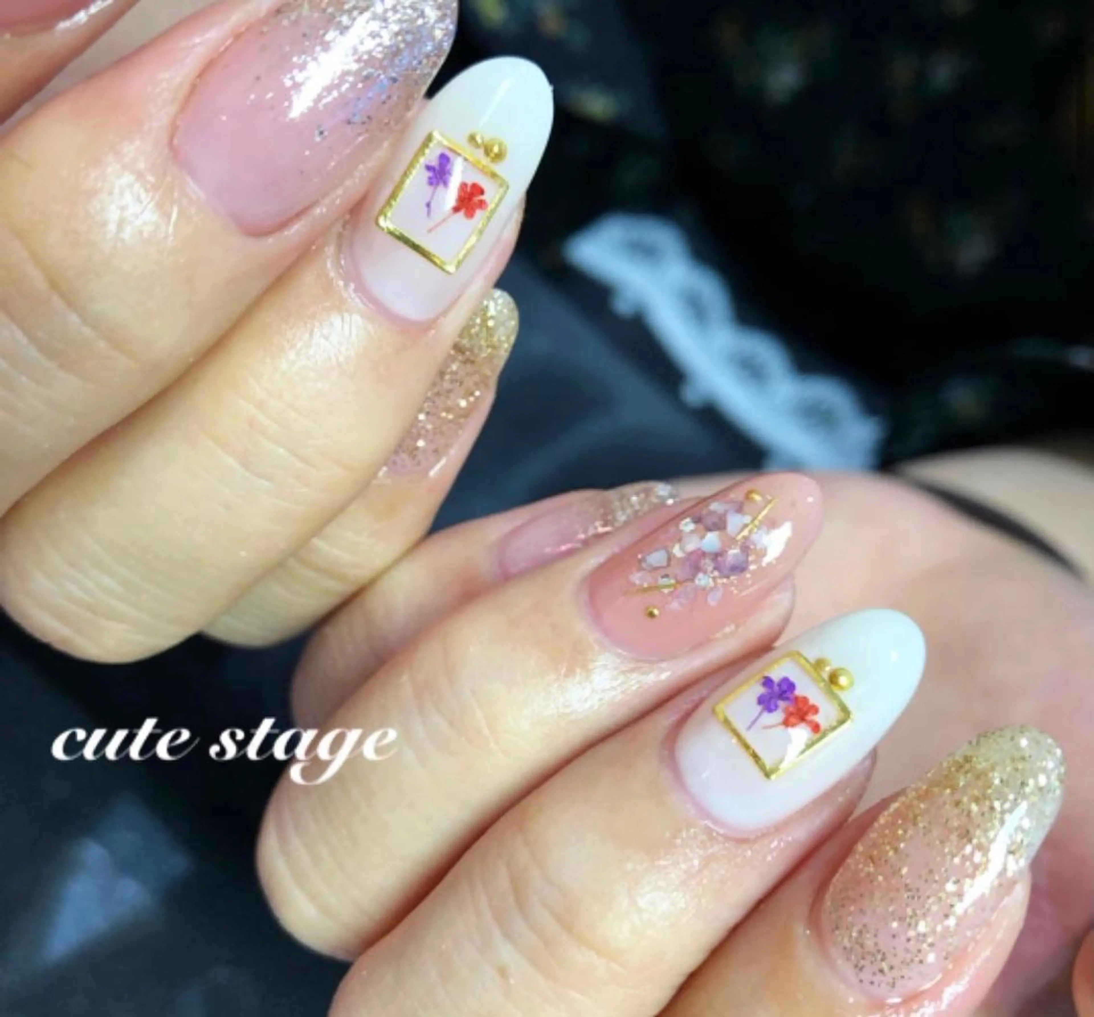 ネイル アートネイル ハンドネイル cute stage所属・CUTE STAGEのネイルデザイン