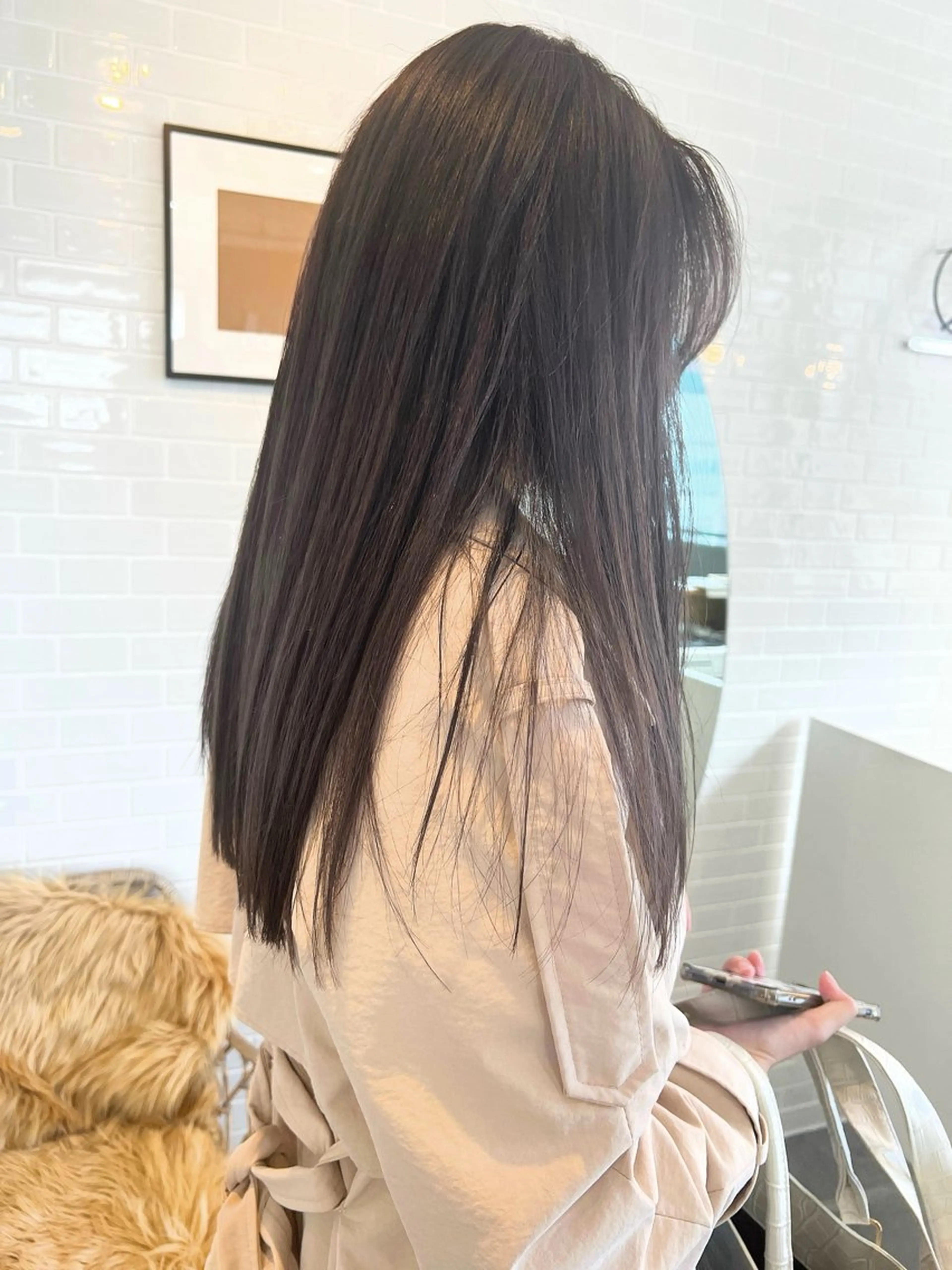 【艶髪度NO.1】 Premium髪質改善TR+髪質改善inケアカラー+カット ¥18900の写真