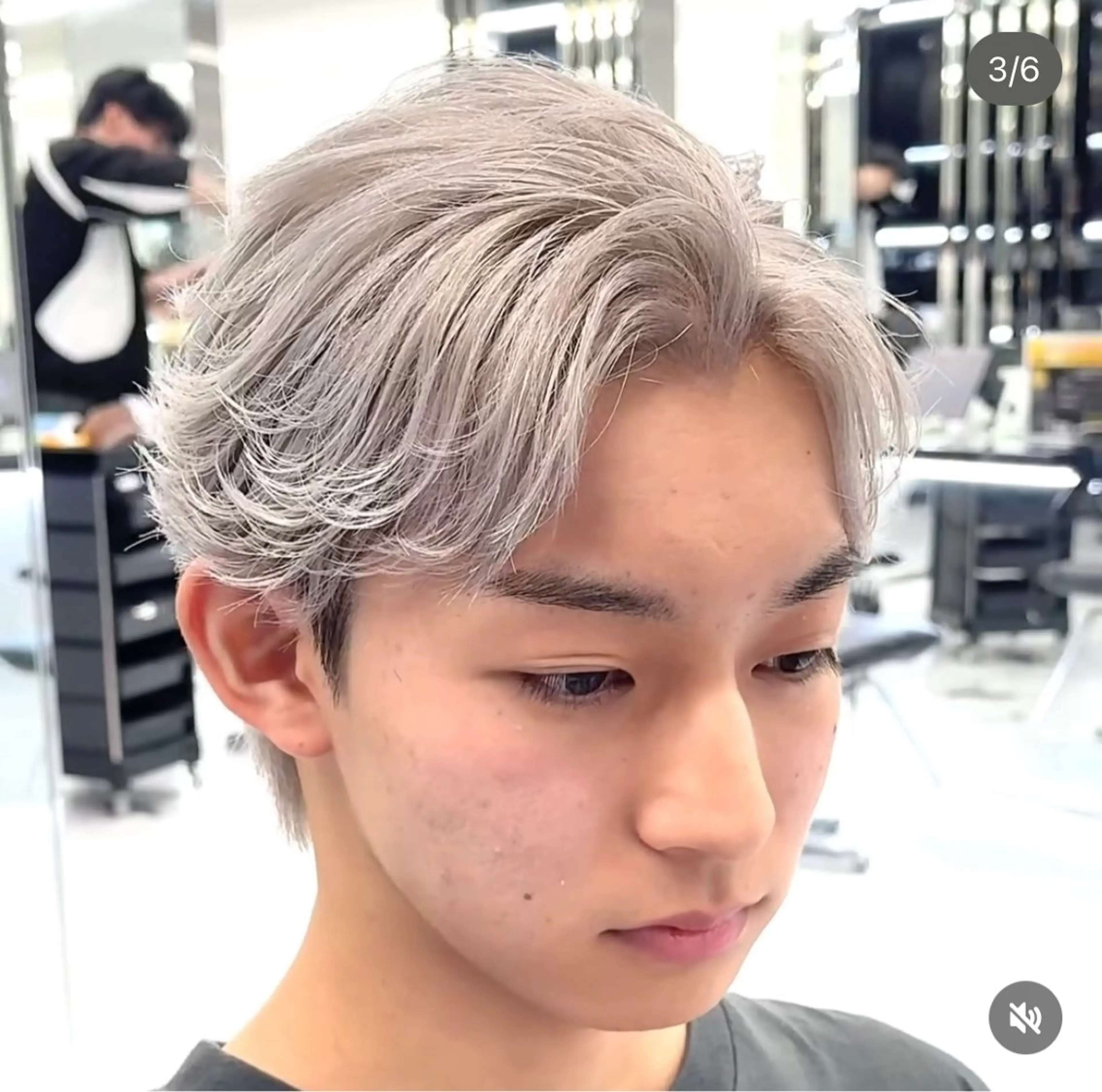 ショート ヘアカラー トリートメント ヘアセット ⭐️メンズ特化⭐️ パーマ カラーのヘアスタイル