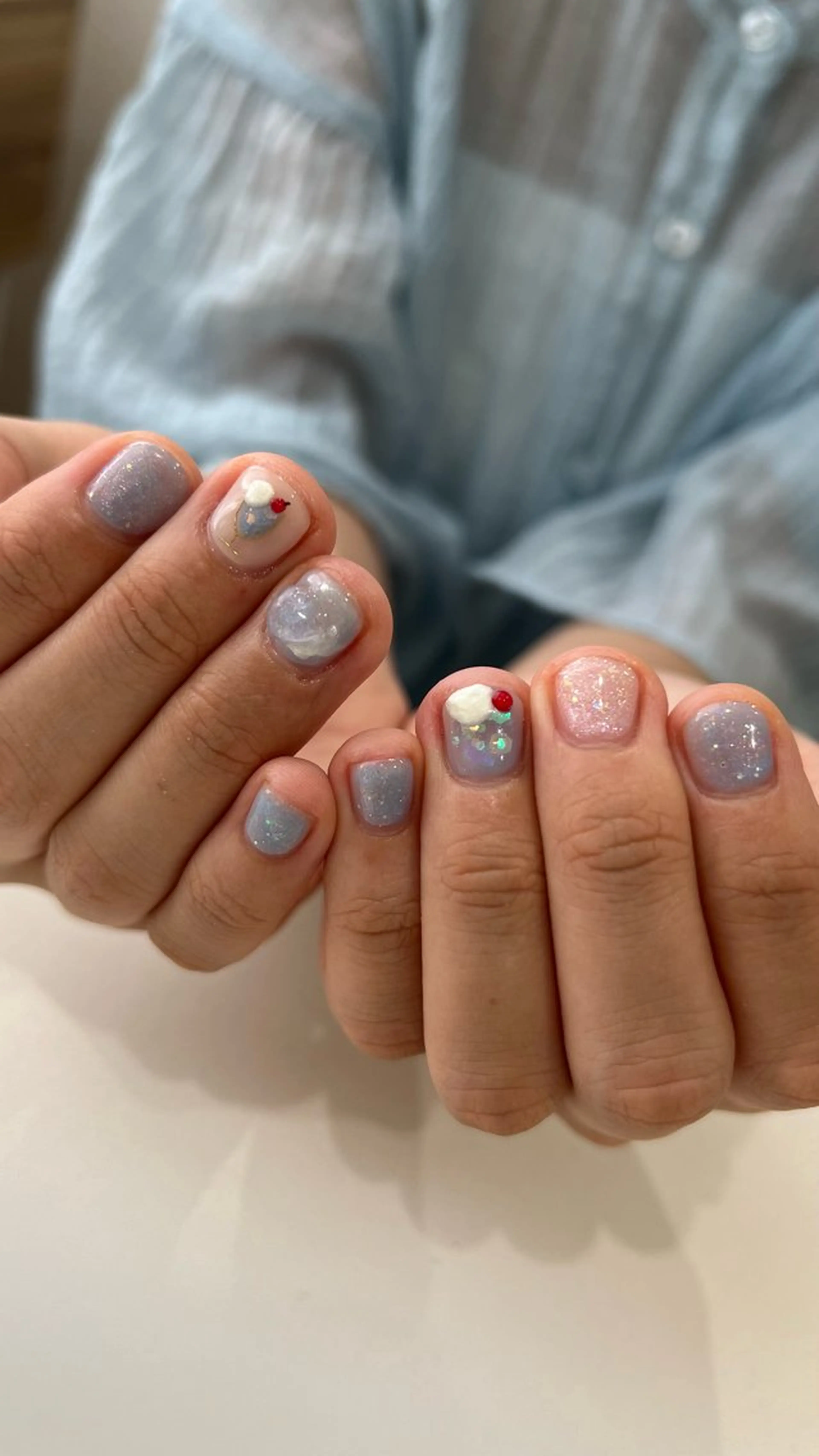 ネイル ショートネイル専門サロンwacu nail 心斎橋所属・ショートネイル専門 wacunailのネイルデザイン