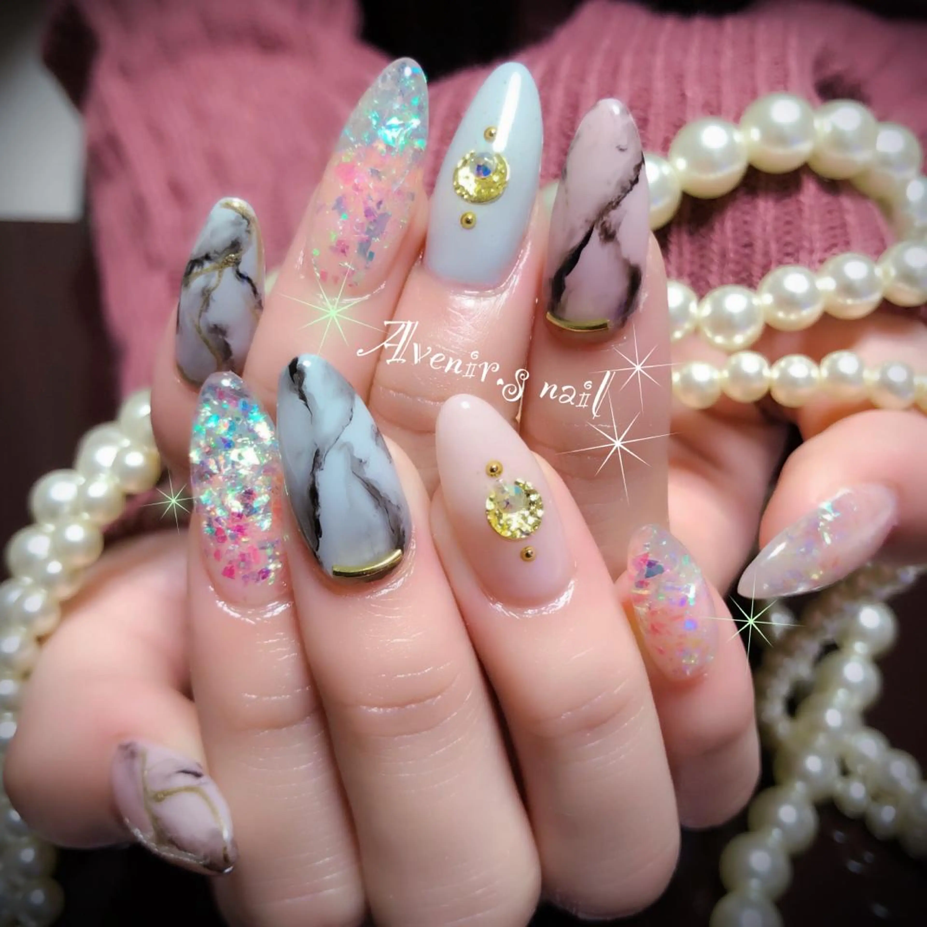 ネイル アートネイル Home Salon Avenir.のネイルデザイン