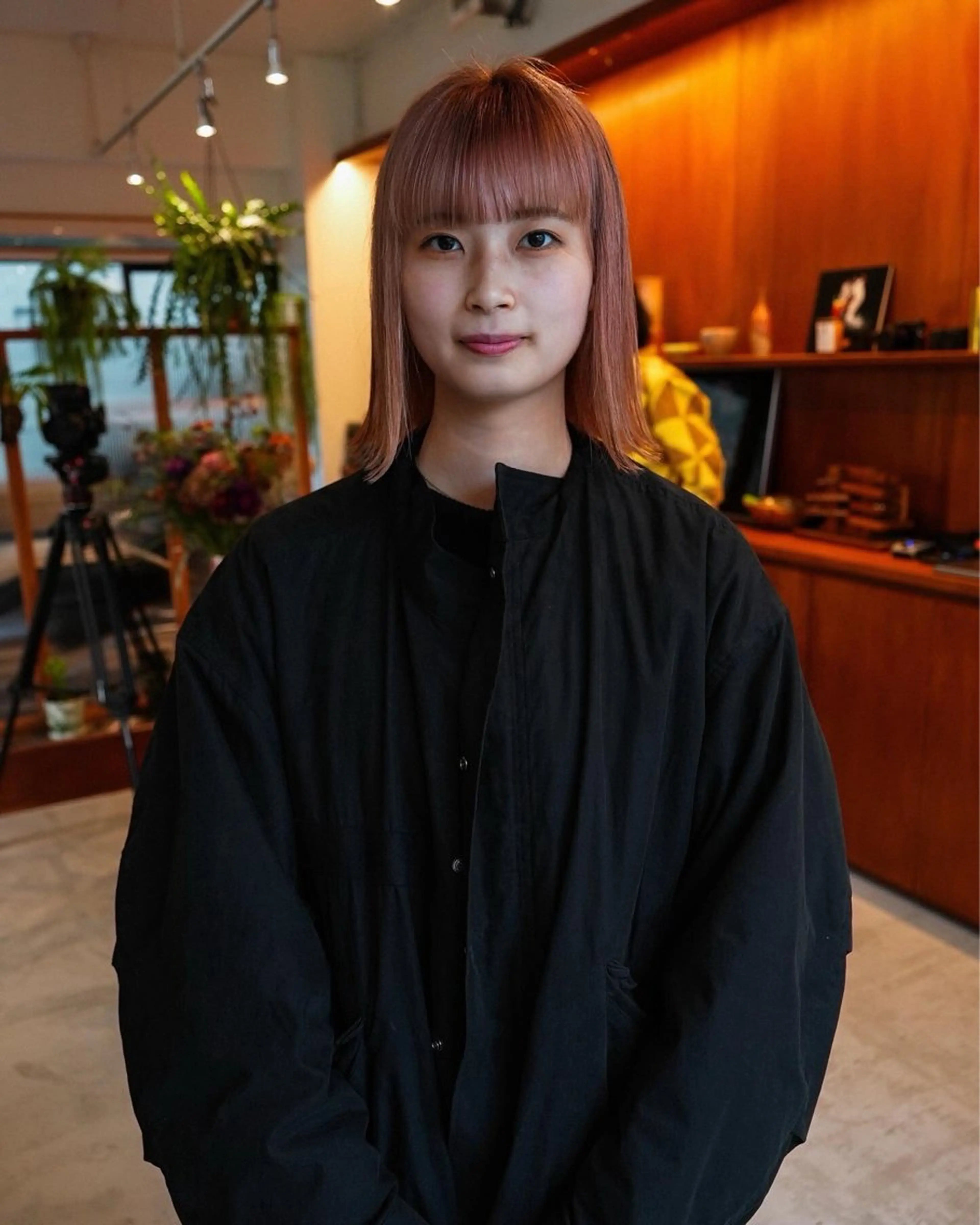 ミディアム ヘアカラー STAN WOOD所属・似合わせcut 🔥yutakaのヘアスタイル