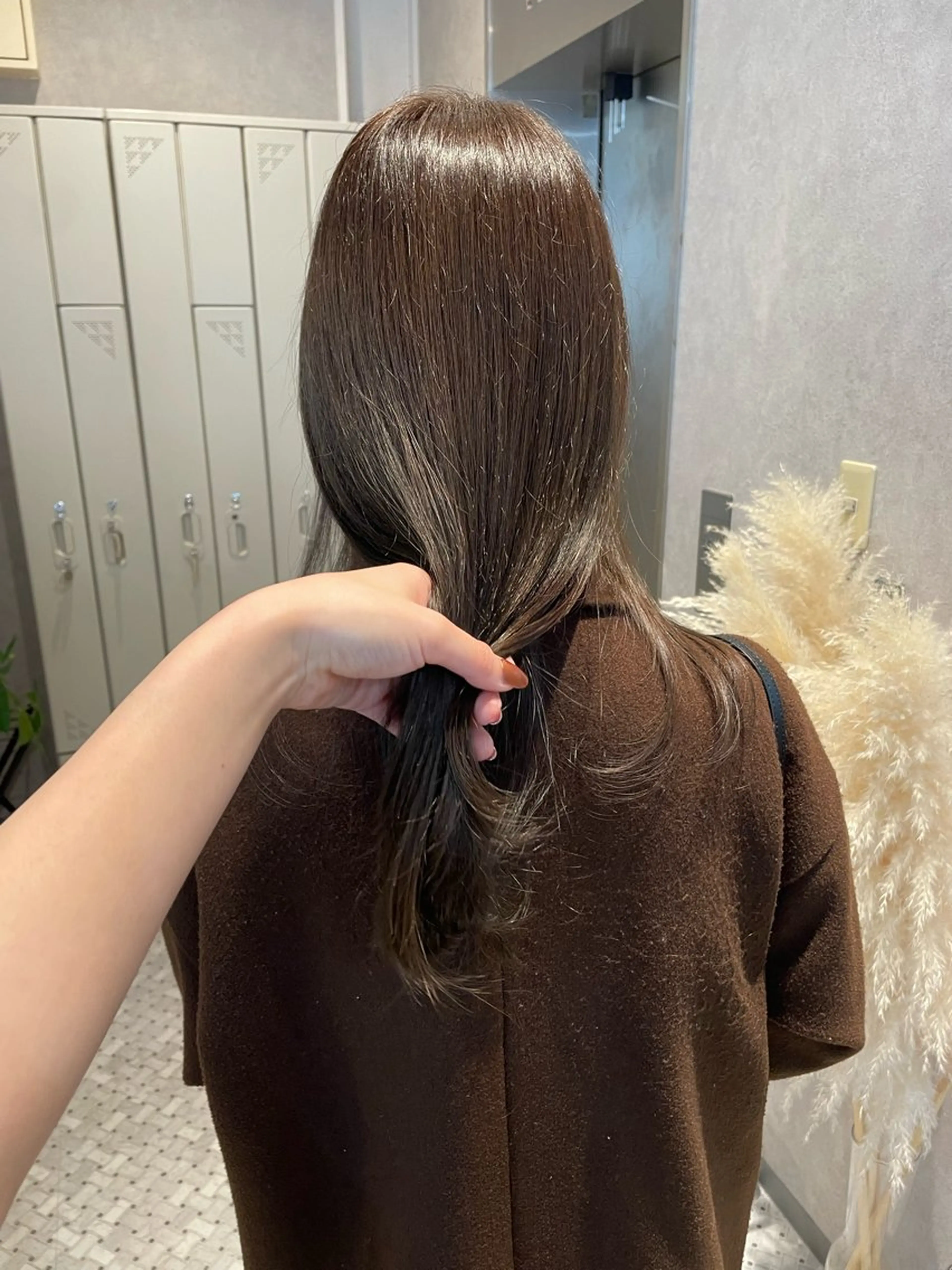 セミロング 女性スタイリスト専門サロン Zina 天神西通り所属・艶髪韓国ヘア MANAMI🎀のヘアスタイル