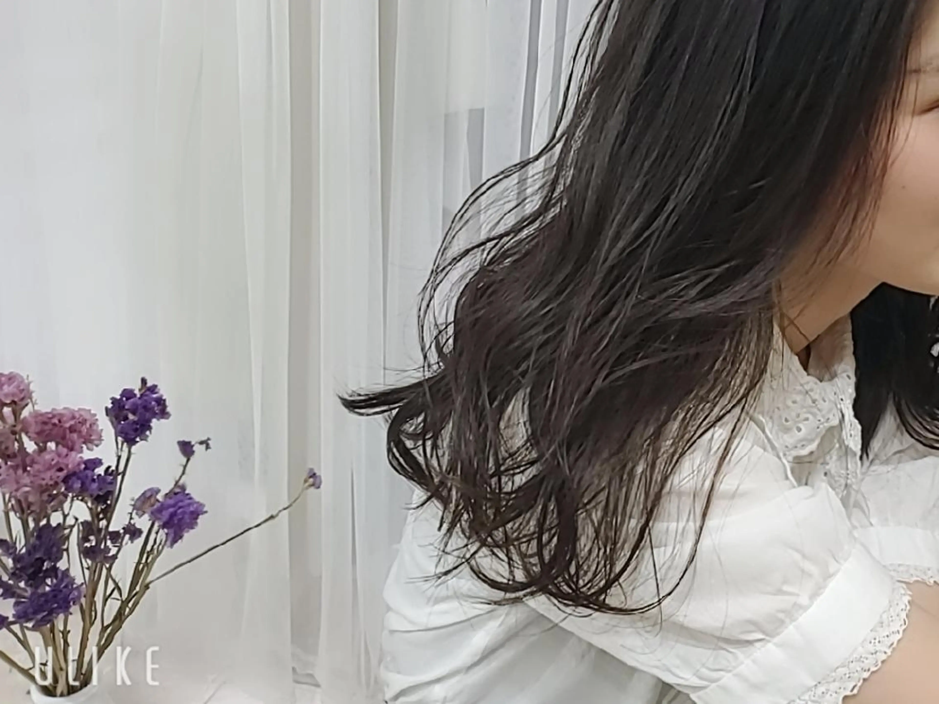 セミロング カラー ヘアアレンジ See by merのマツエク・マツパデザイン