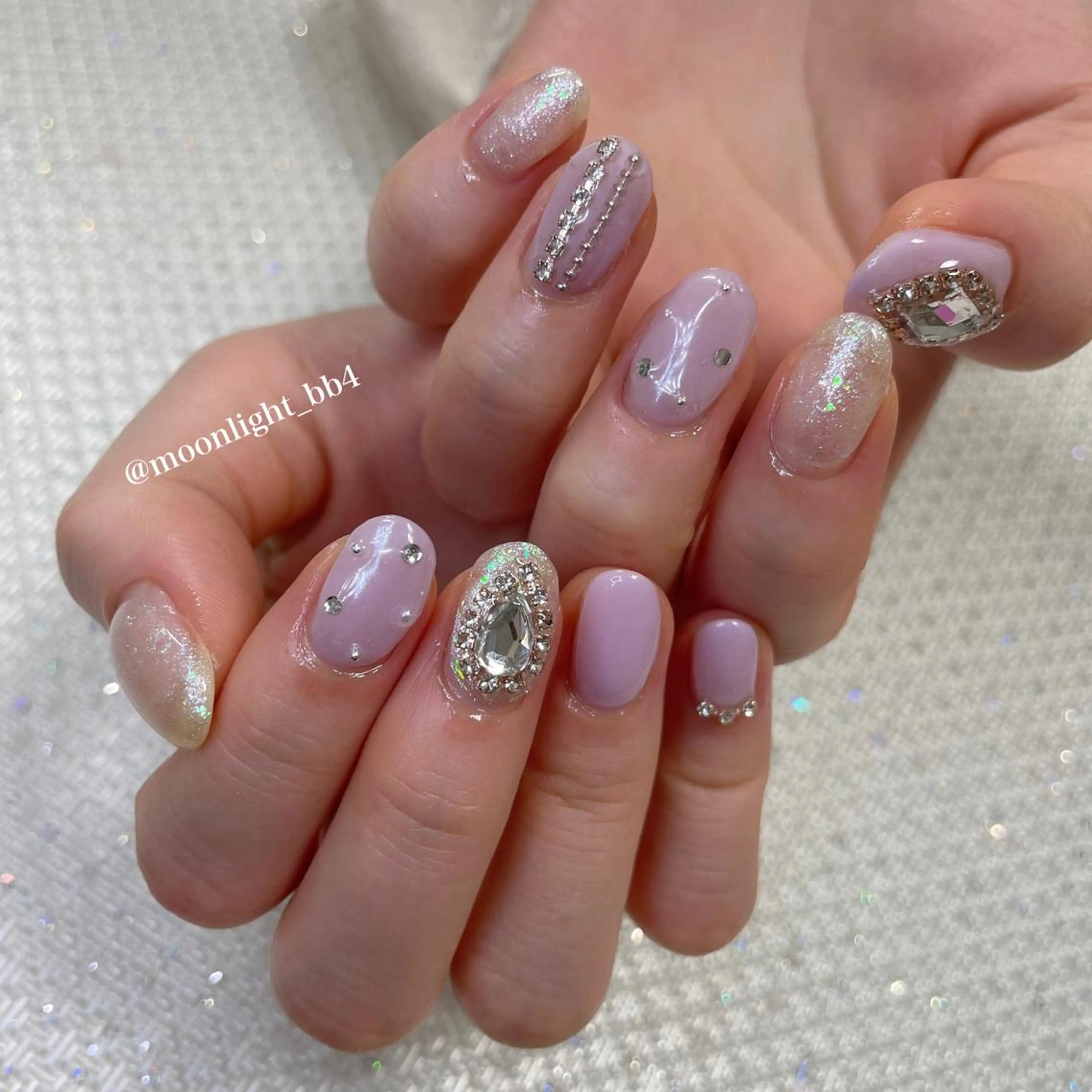 ネイル ハンドネイル MoonLight MIHOのネイルデザイン