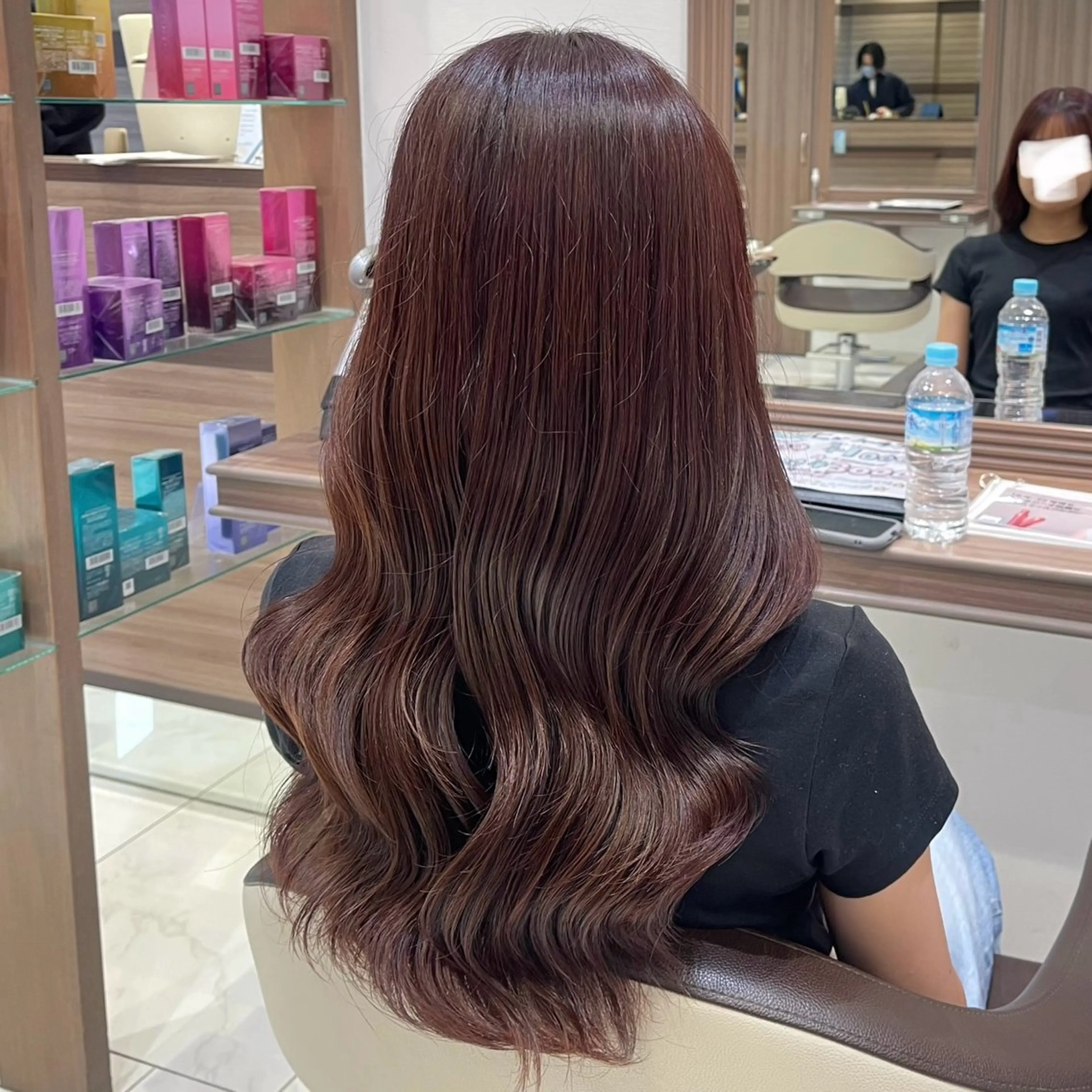 ロング カラー ヘアカラー 𓍯暖色/韓国風 田中沙羅‎𓍯のヘアスタイル