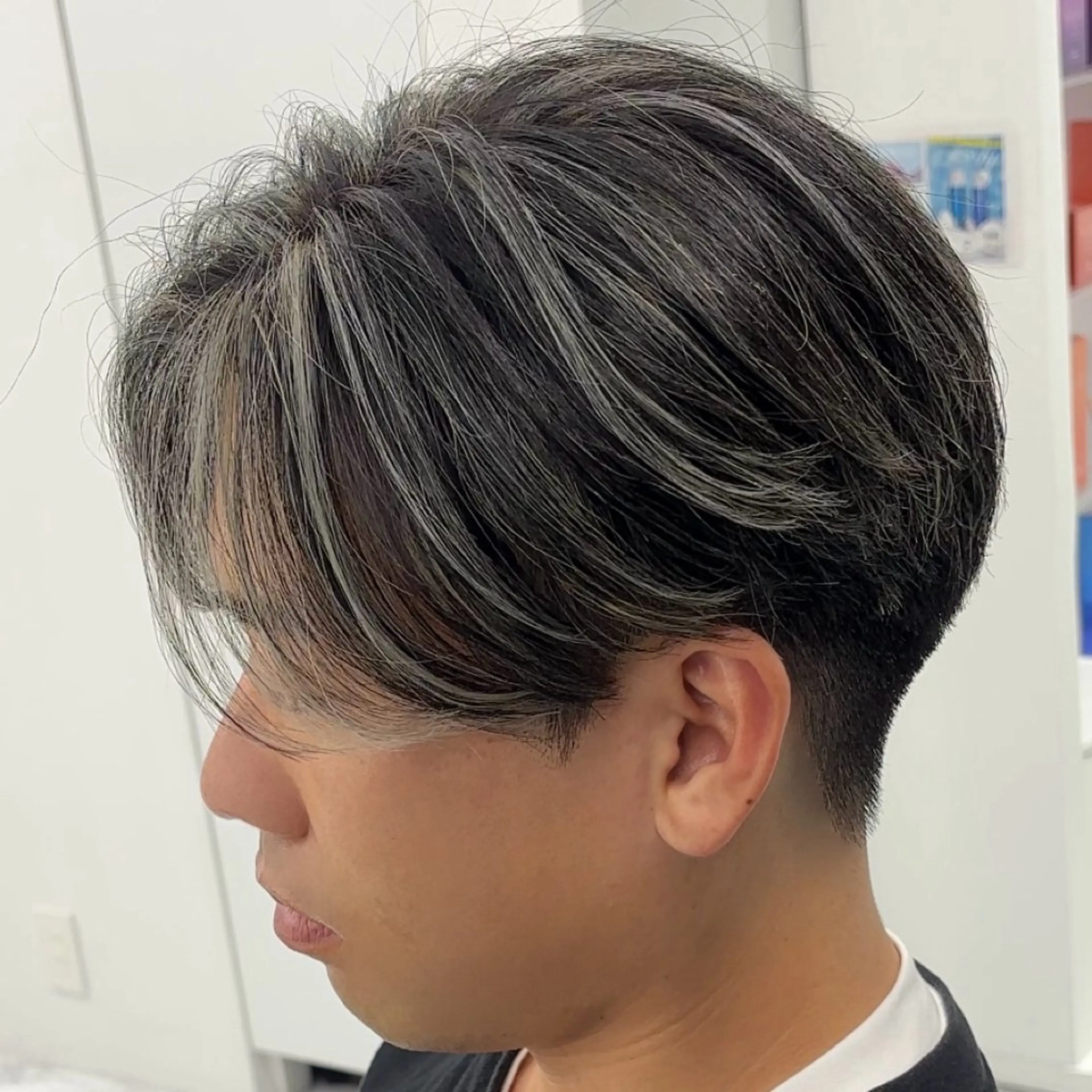カラー メンズ メンズカット ‪‪/メッシュのヘアスタイル