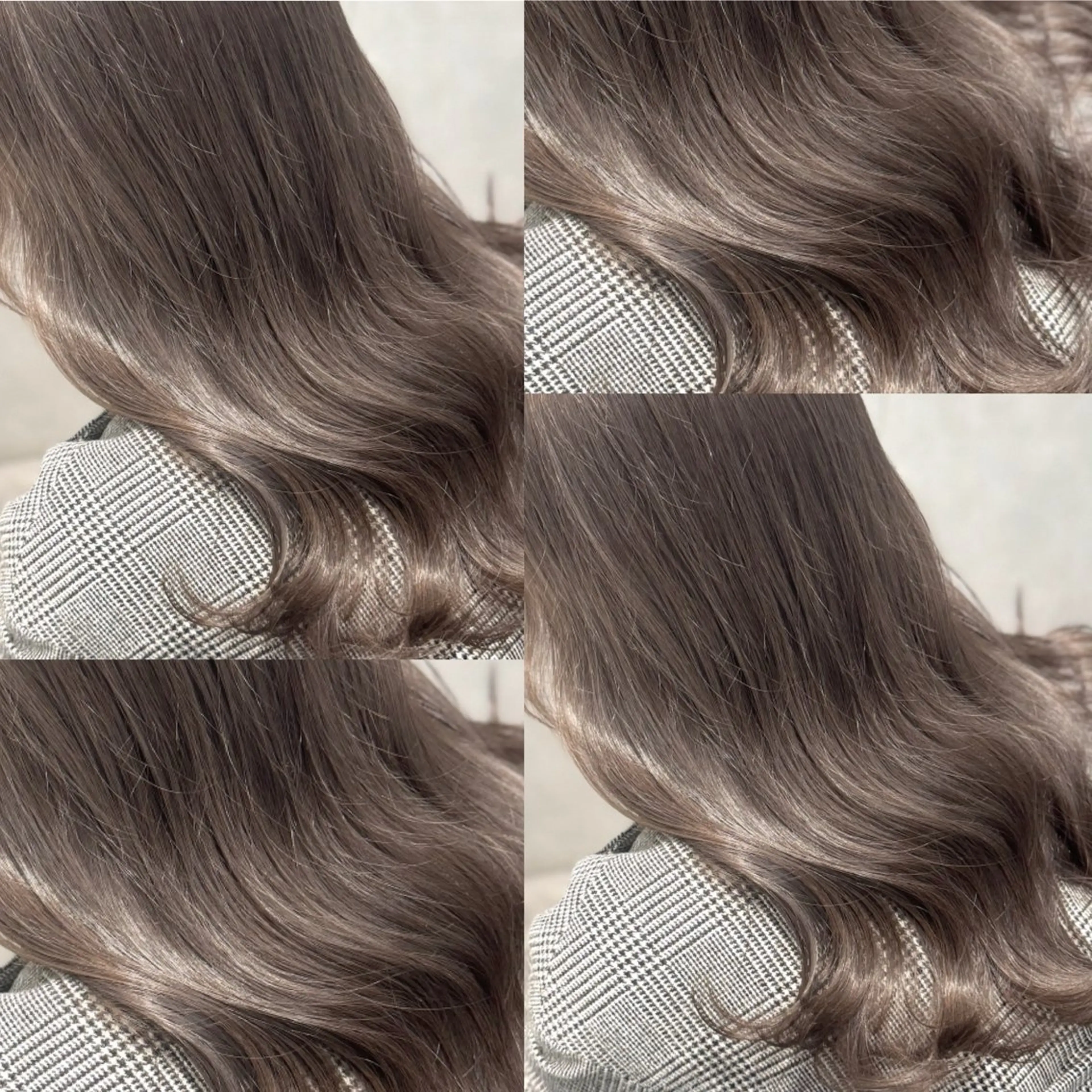 セミロング アッシュ アッシュグレー アッシュグレージュ ヘアカラー トリートメント 🌟透明感カラー 🌟松岡勇輝のヘアスタイル