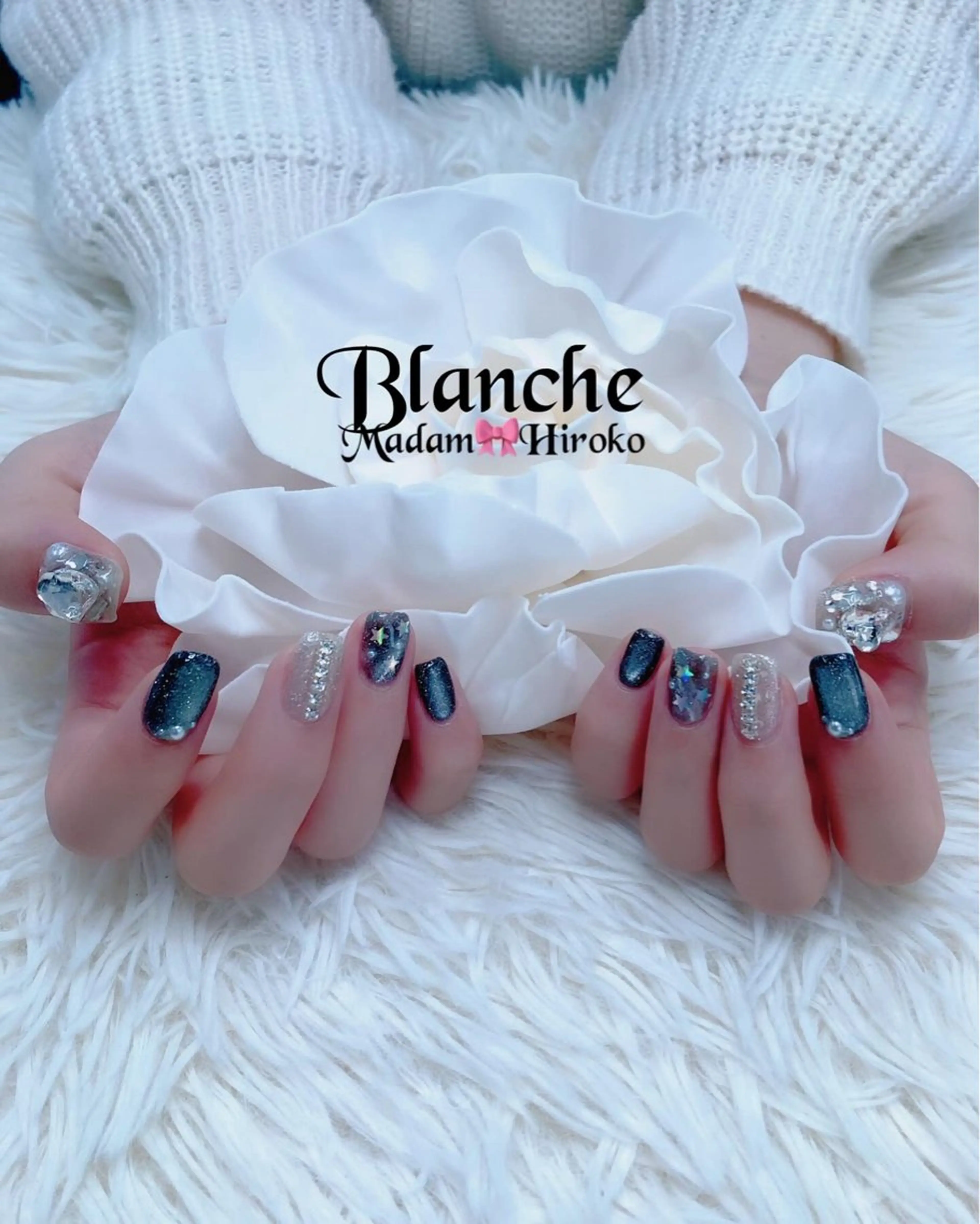 ネイル マグネットネイル Lianネイル 寛子Lianのネイルデザイン