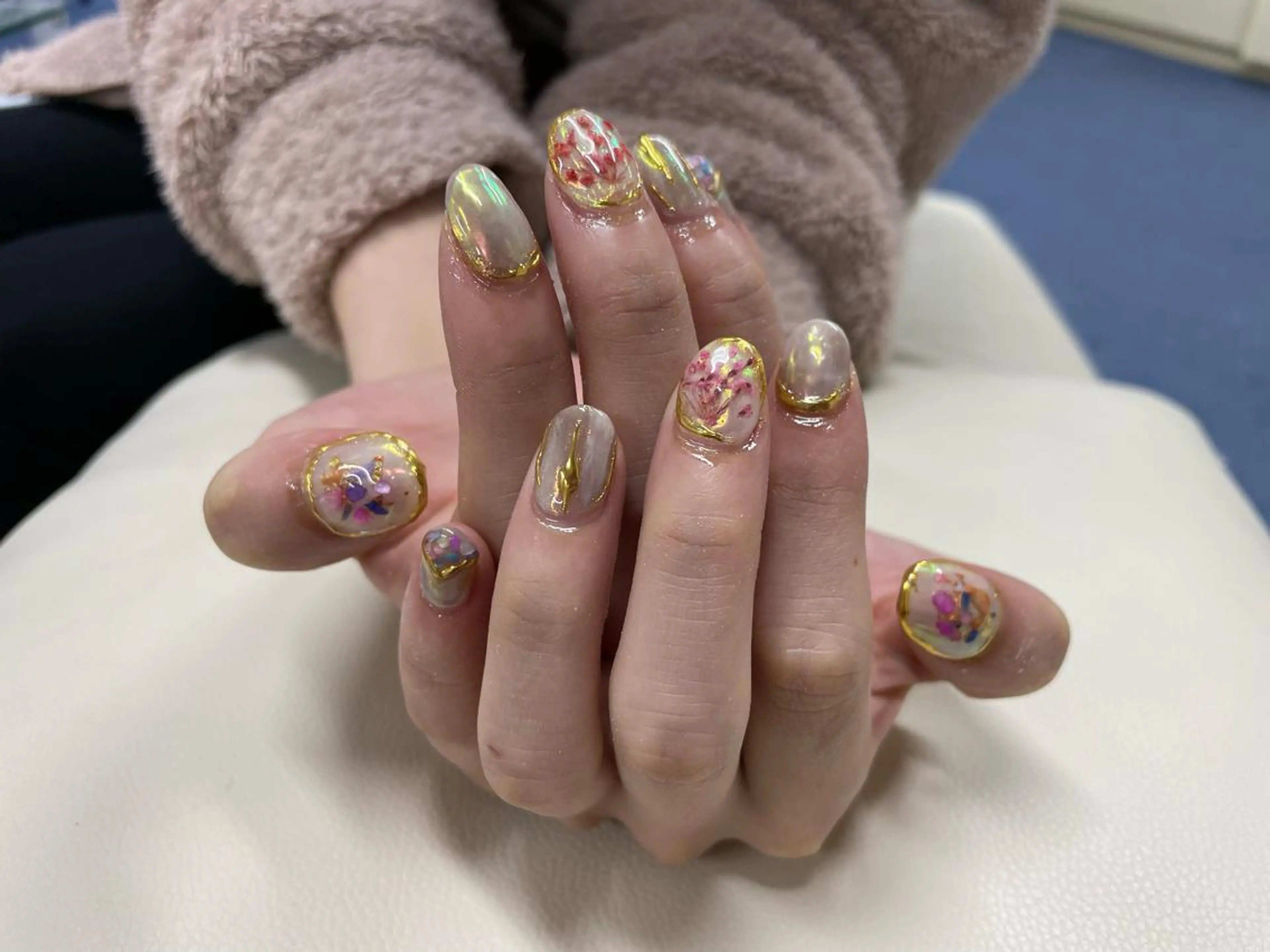 ネイル 持ち込み ハンドネイル BeautyFort 玉井のネイルデザイン