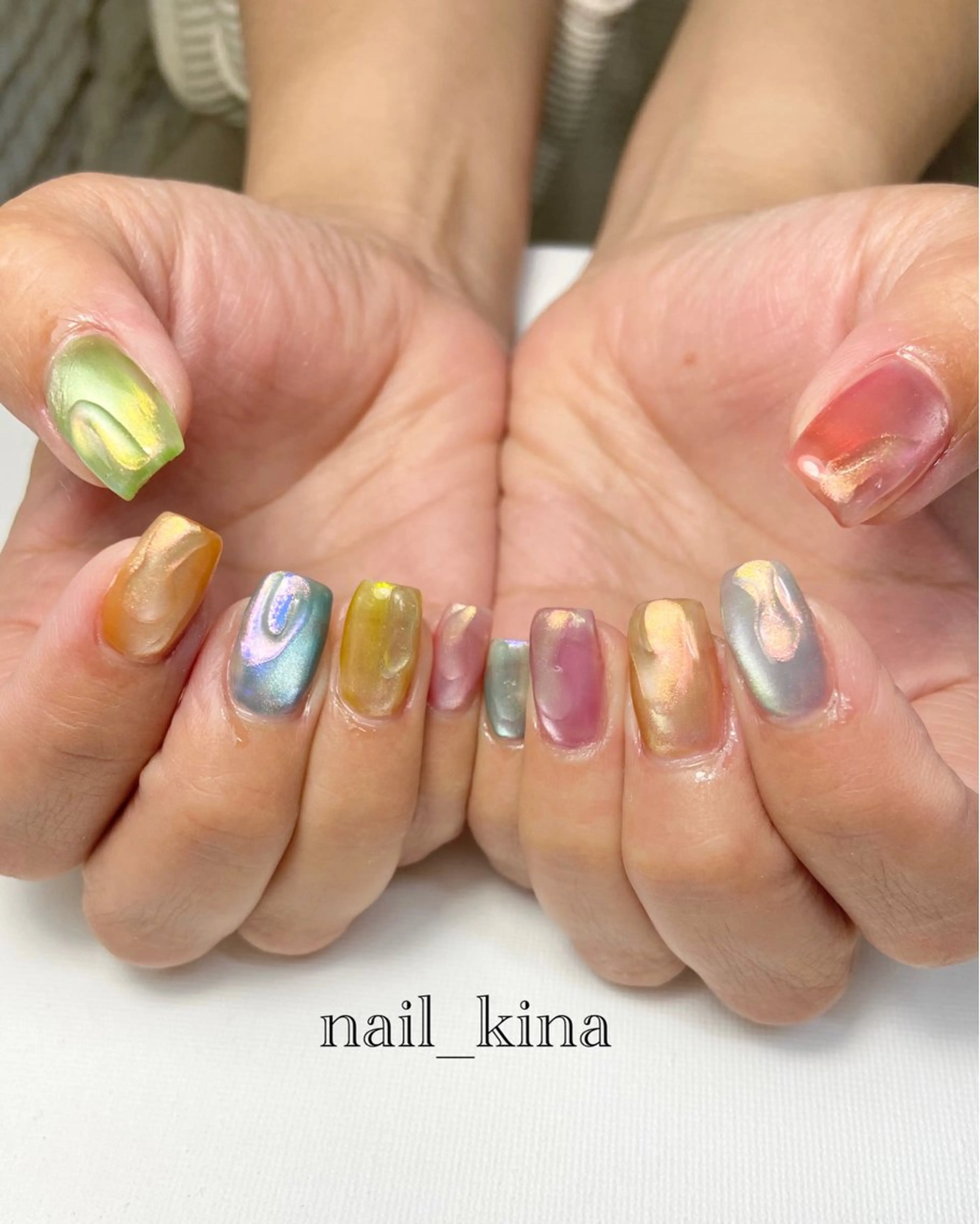 ネイル ハンドネイル nail_ kinaのネイルデザイン