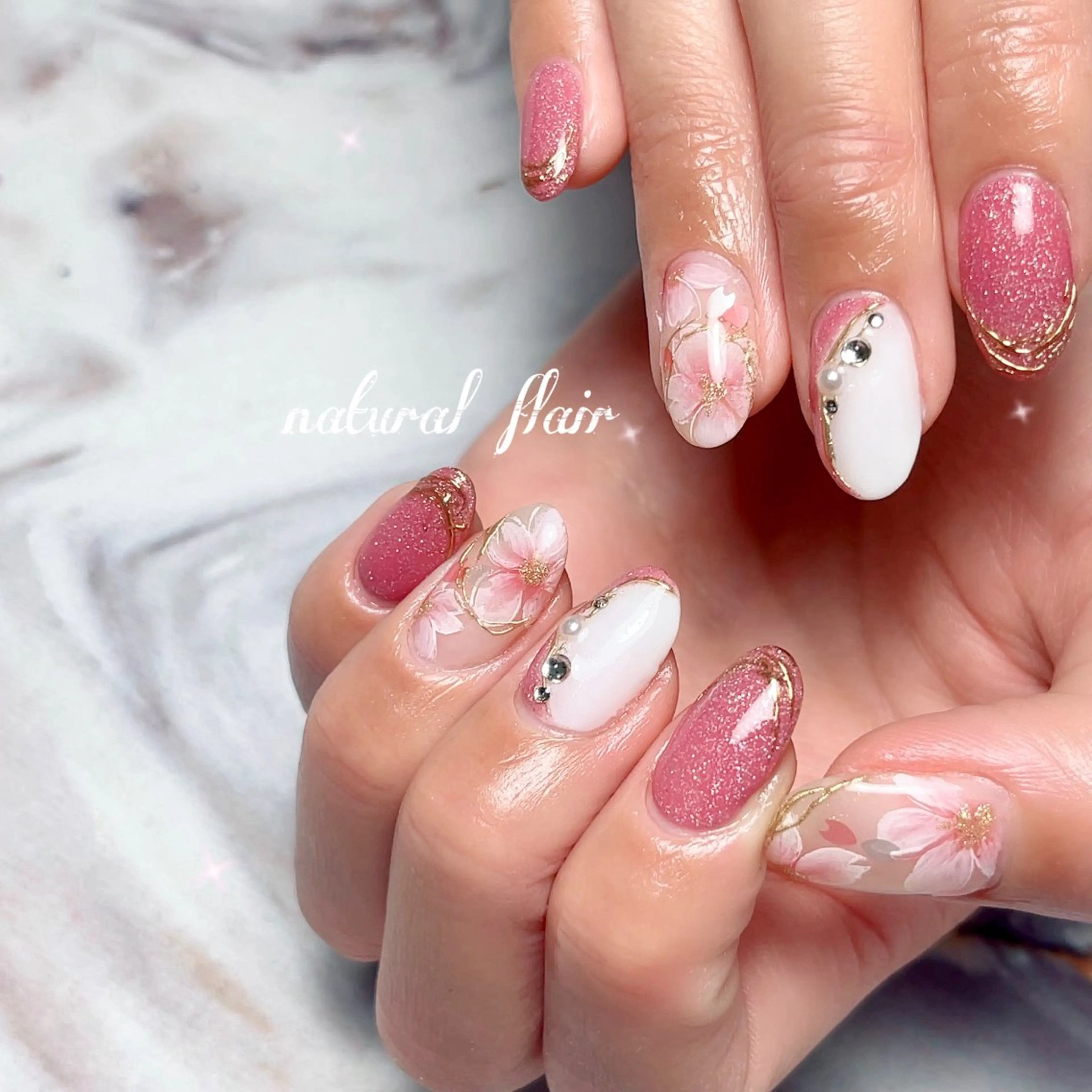 ネイル ハンドネイル natural flairのネイルデザイン