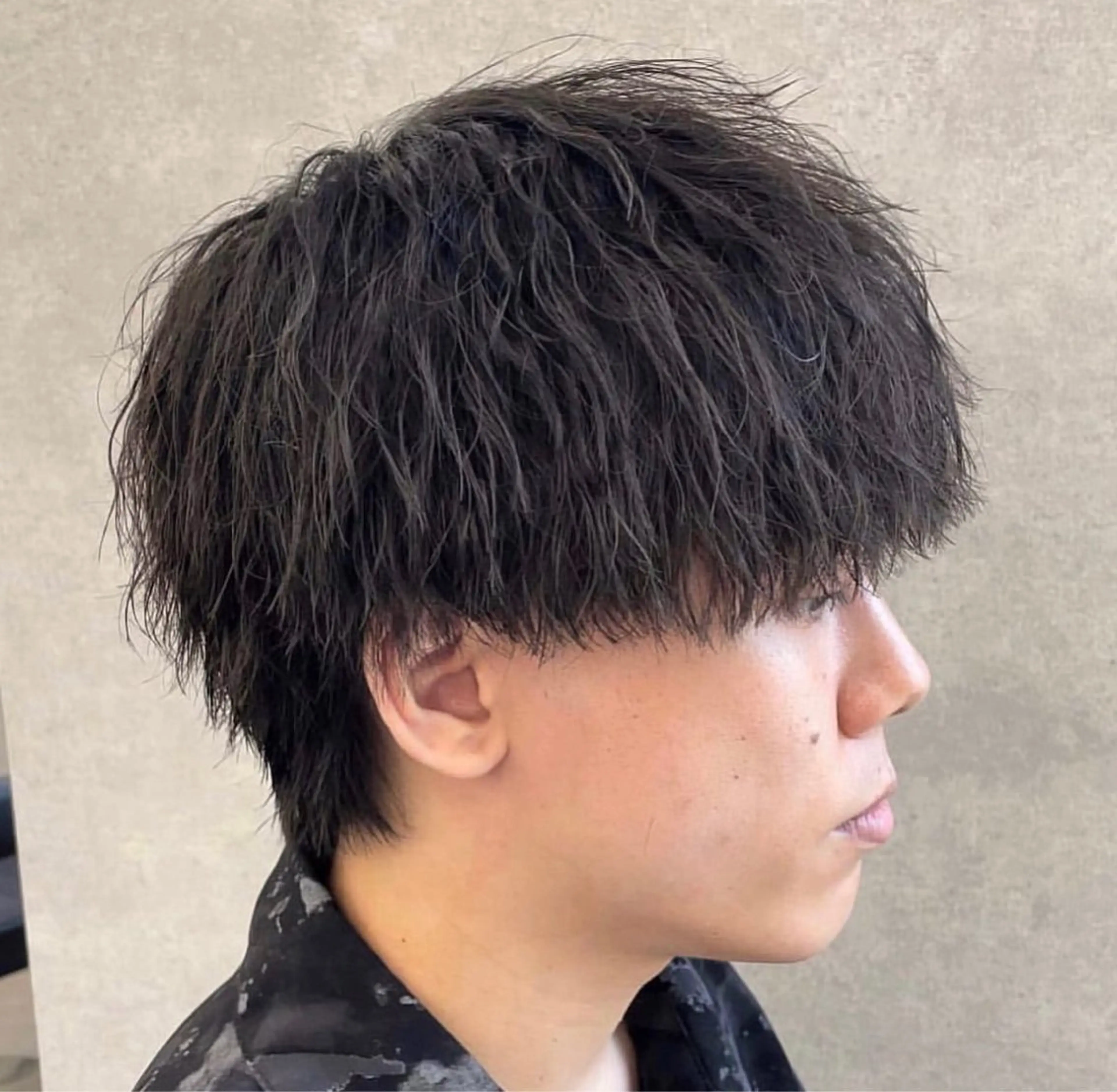 パーマ メンズ カット パーマ 🌟あゆ🌟 女子ウケスタイルのヘアスタイル