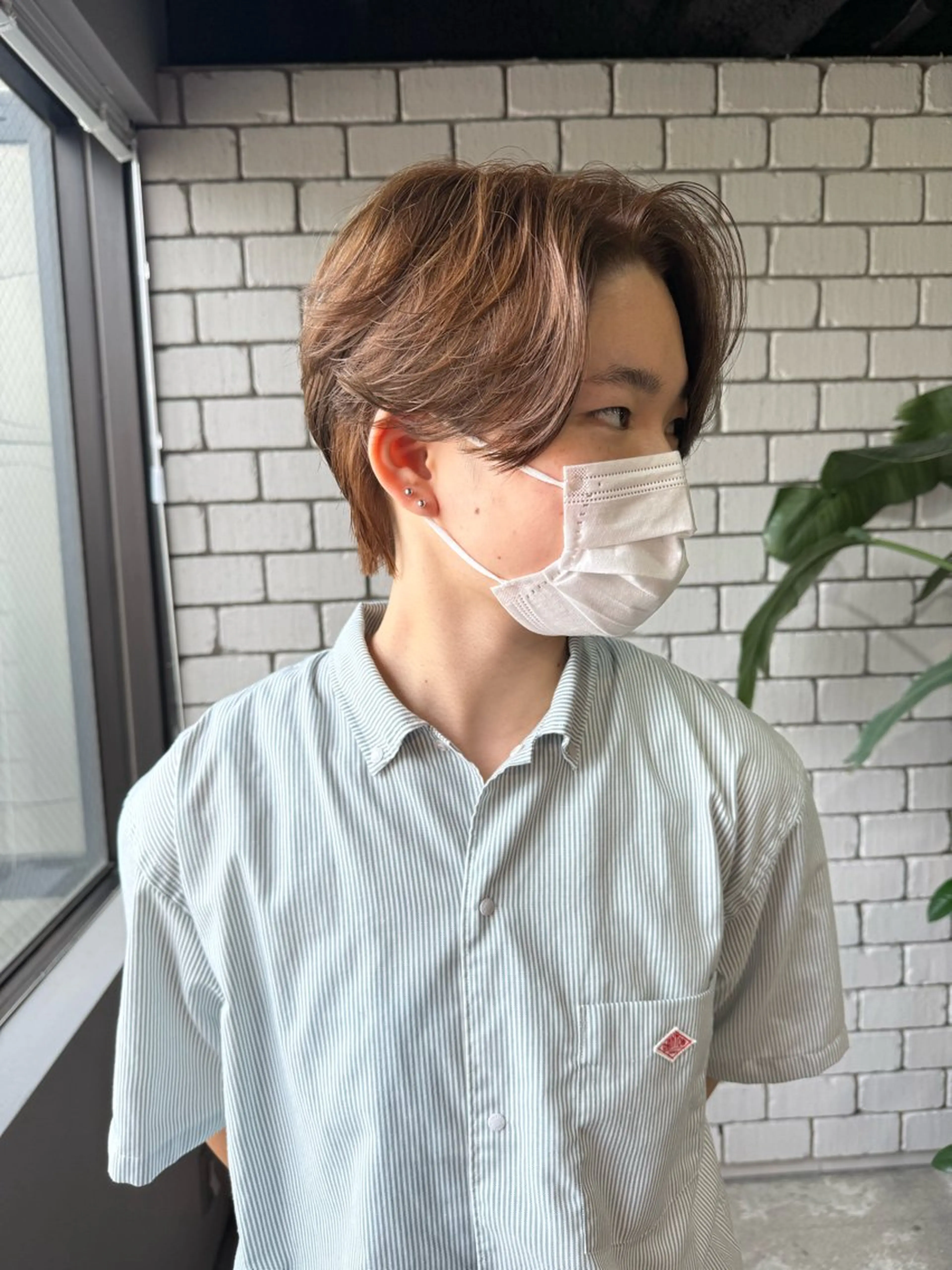 カラー パーマ メンズ メンズブリーチ メンズパーマ ブリーチ ダブルカラー ブリーチなしカラー カット ヘアカラー パーマ men's salon NOA solte.所属・NOA solte. 本間さつきのヘアスタイル