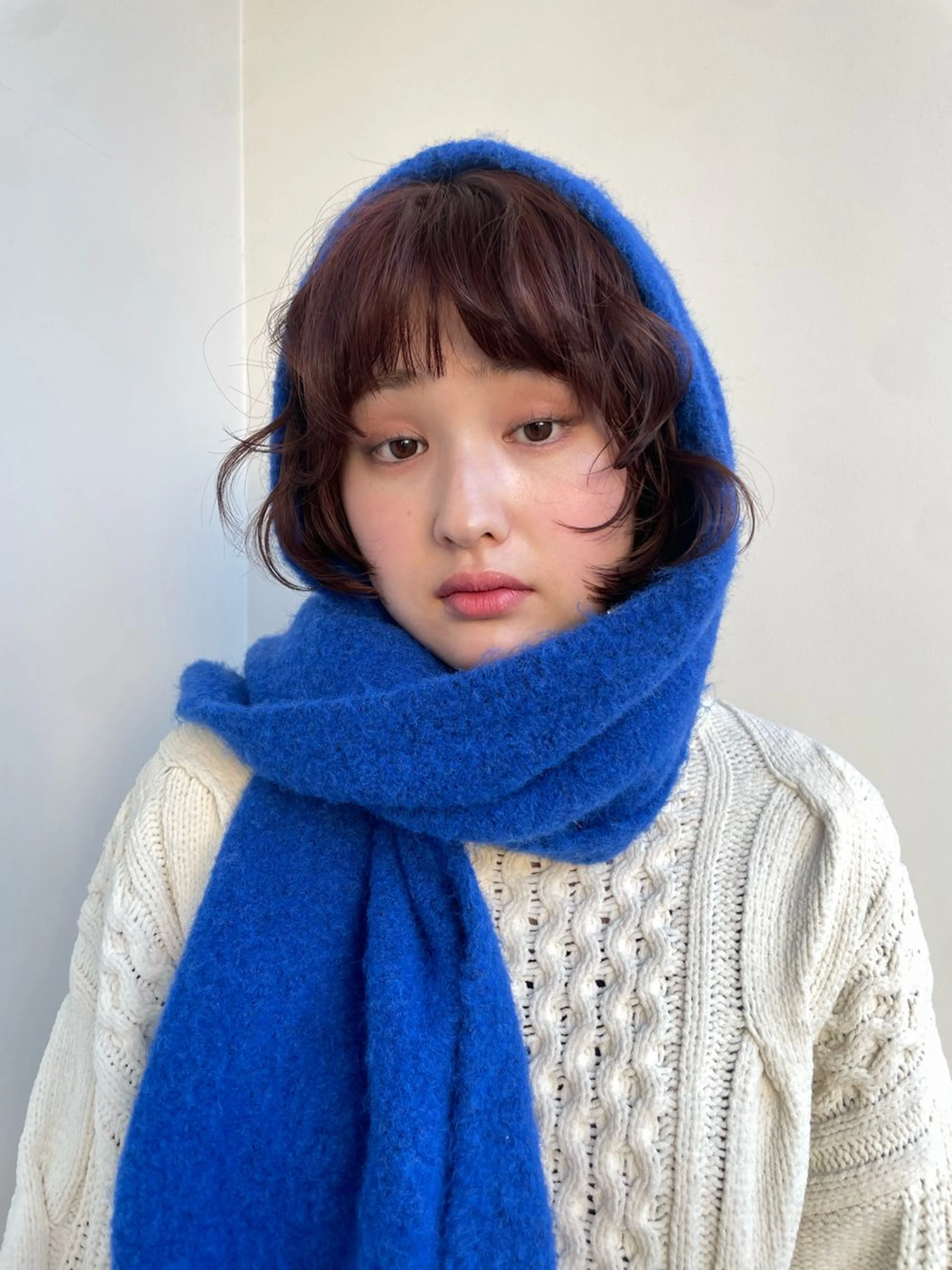 ショート 似合わせ/透明感 /レイヤー/りほ🤍のヘアスタイル