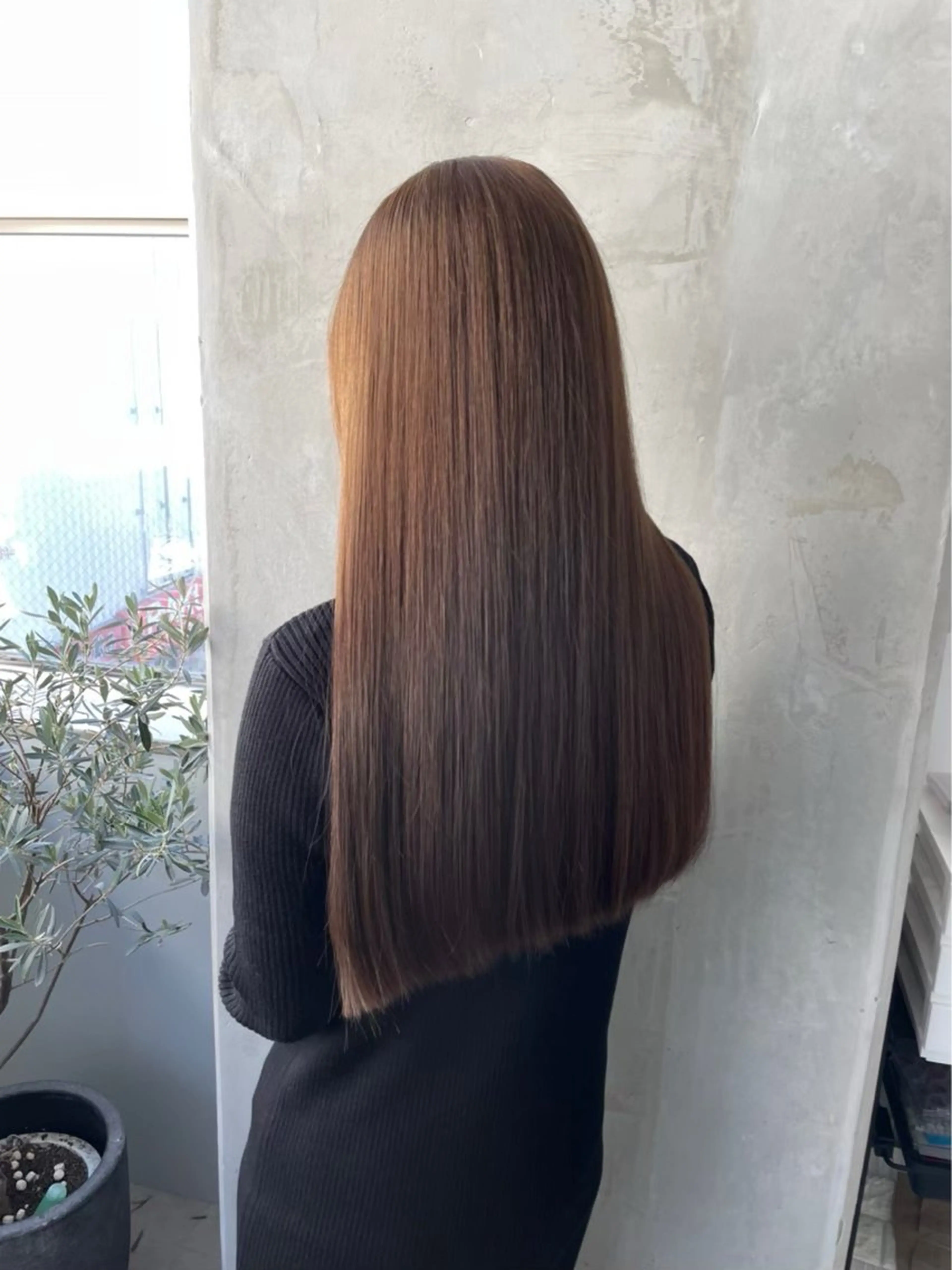 メンテナンスカット✂️+ワンカラー+3ステップ トリートメント🫧🎀の写真