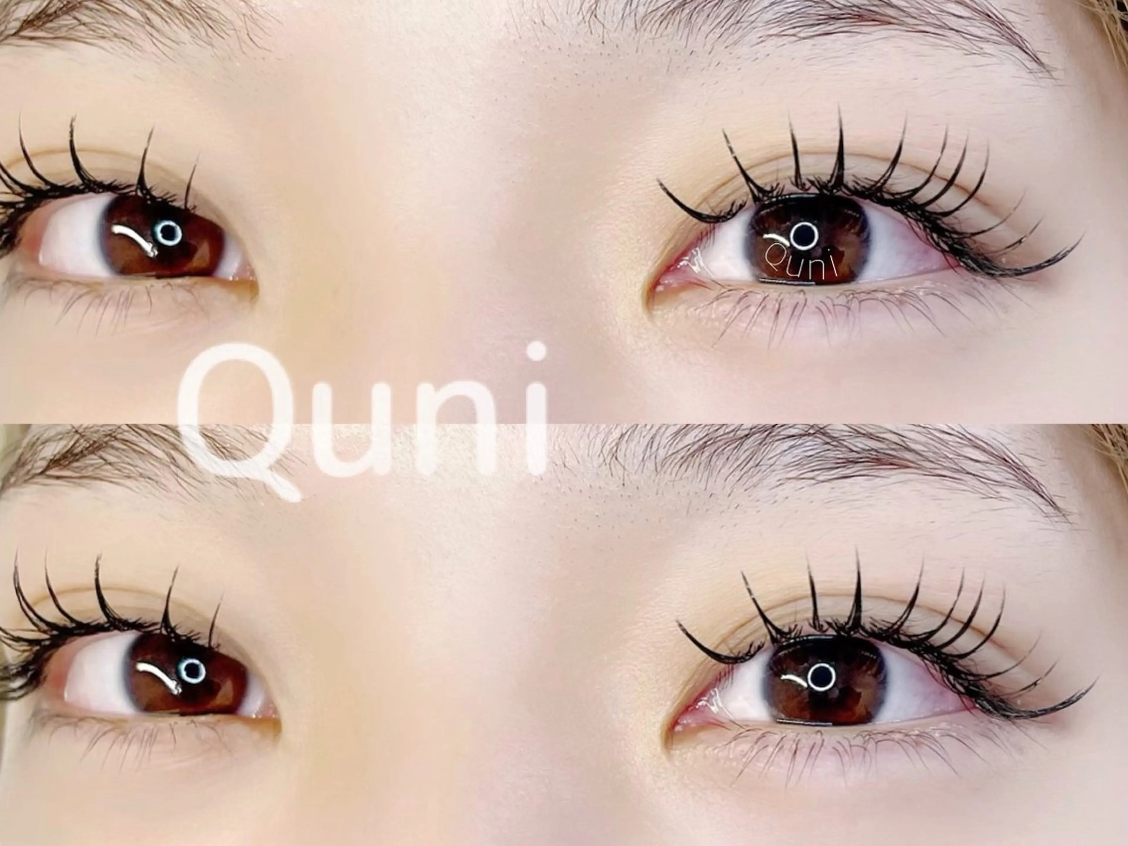 マツエク・マツパ マツエク Quni ☁️のマツエク・マツパデザイン