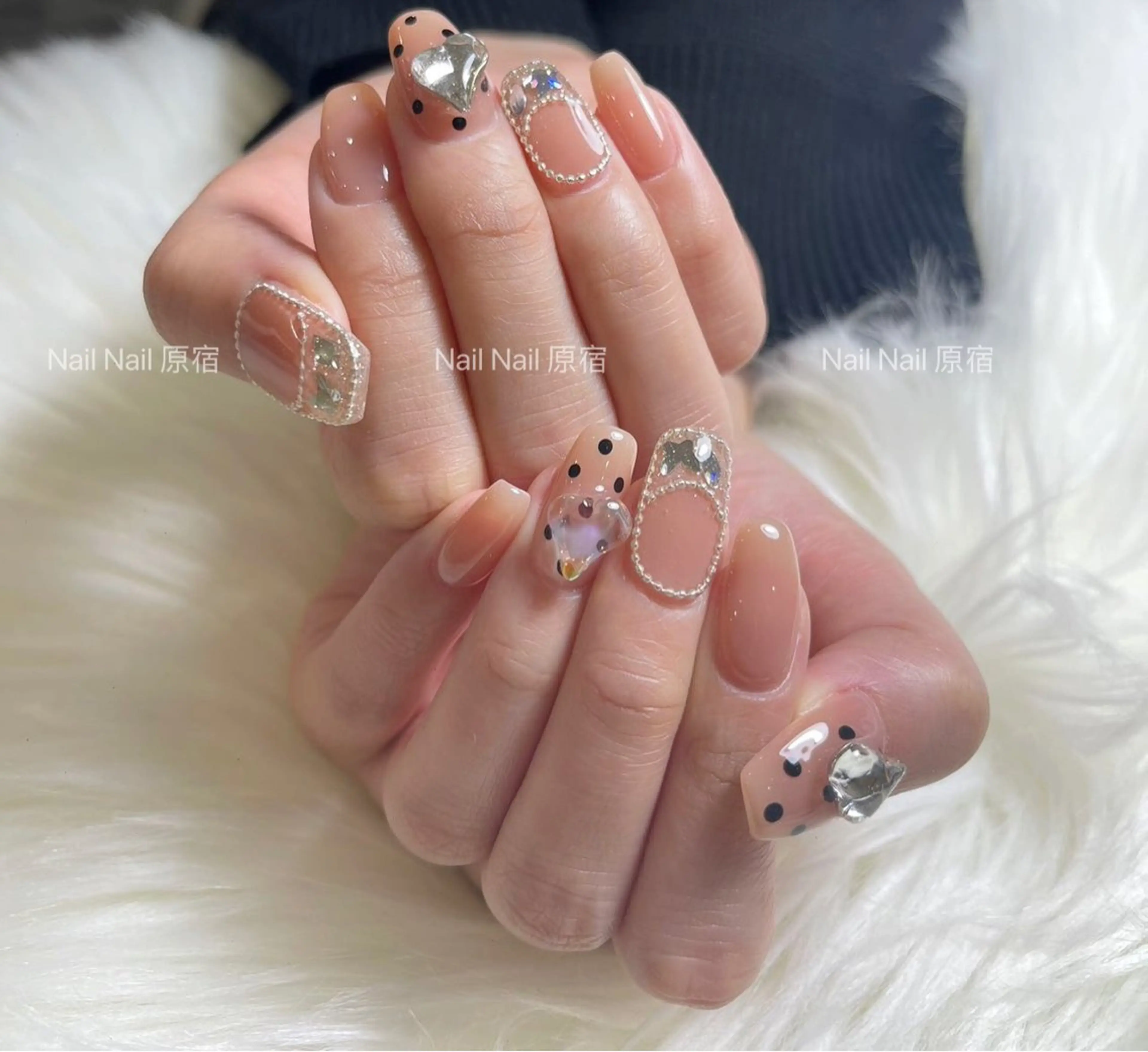 ネイル 持ち込み ハンドネイル Unicorn Nail原宿表参道のネイルデザイン
