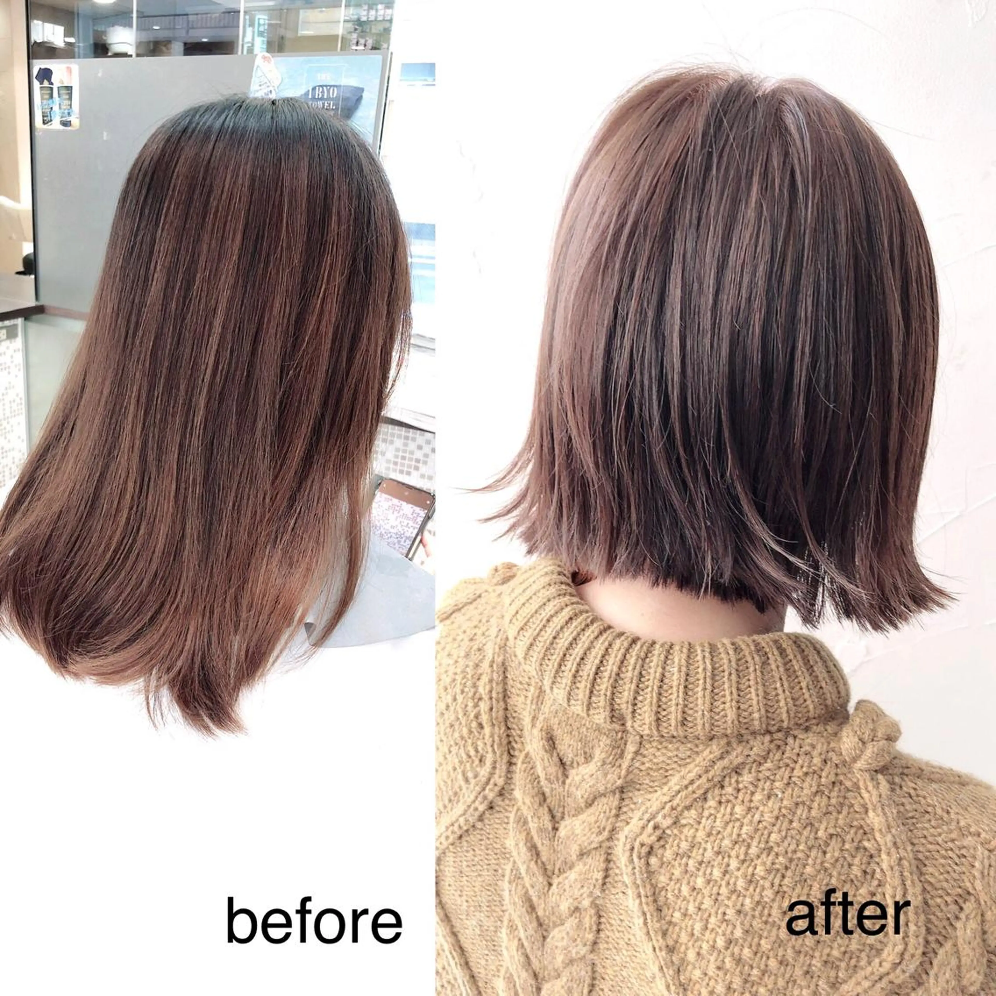 ミディアム ボブ カット 四ッ家 裕【店長】のヘアスタイル