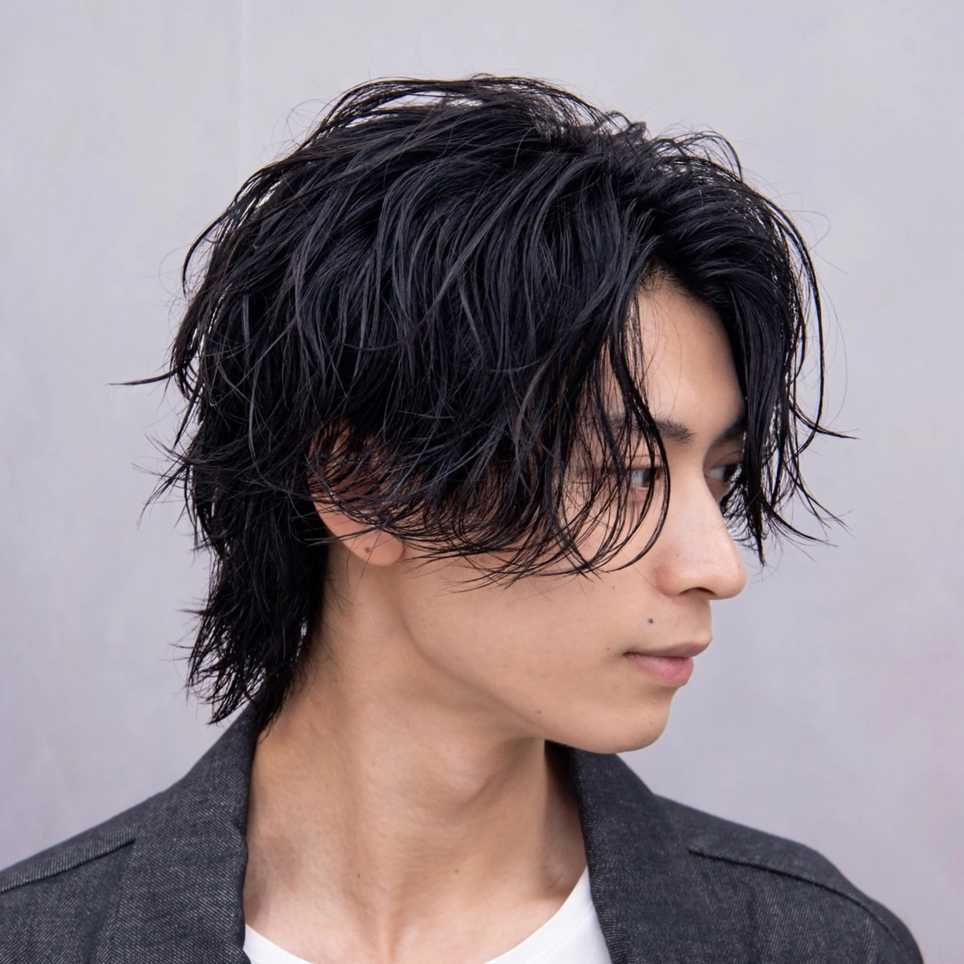 メンズ フェザーパーマ カルマパーマ メンズパーマ スペインカール スパイキーショート カット パーマ 渋谷メンズパーマ🌀 大人ヘア/くりのヘアスタイル