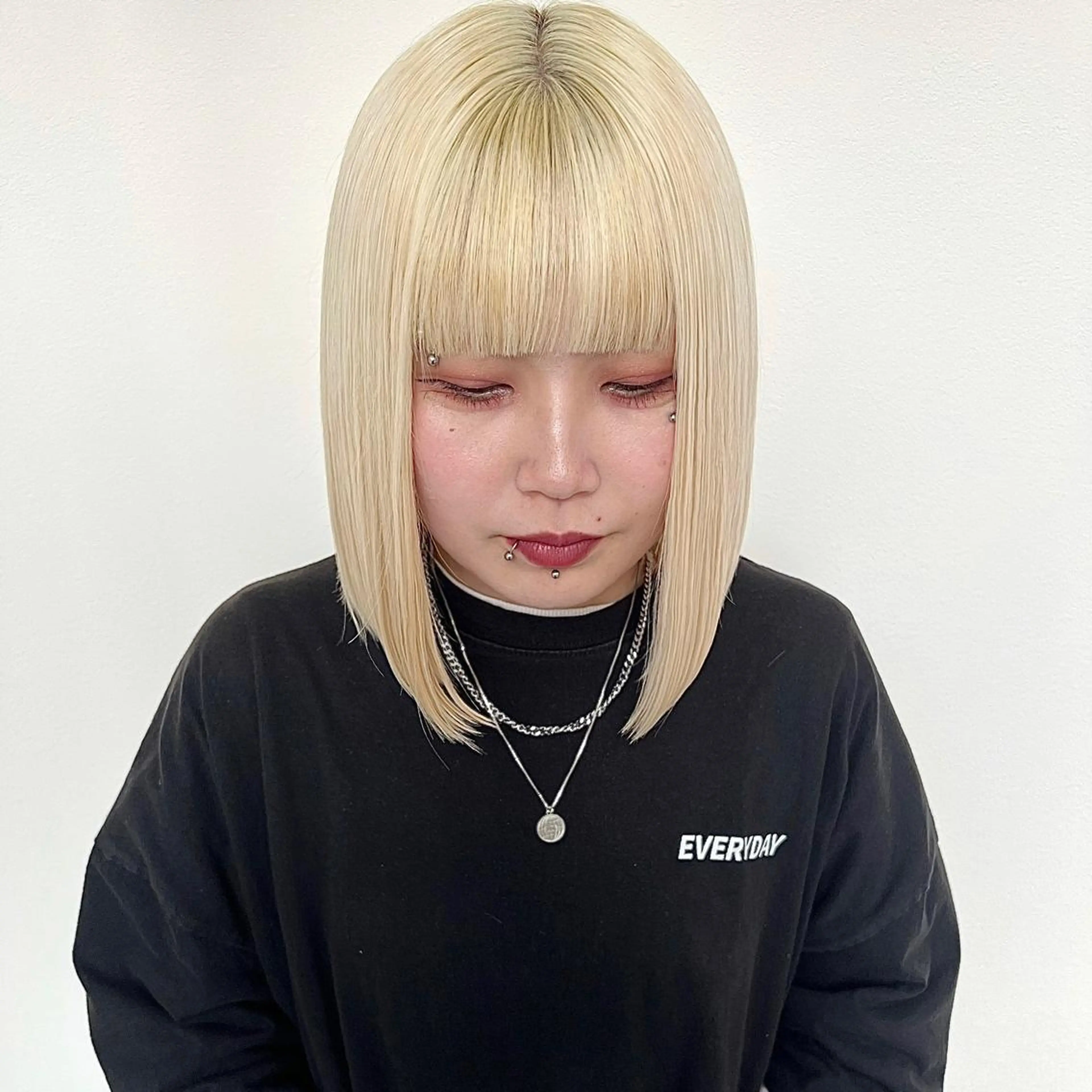 ショート カラー 梅田/韓国ヘア/ エクステ🤖ヒナのヘアスタイル