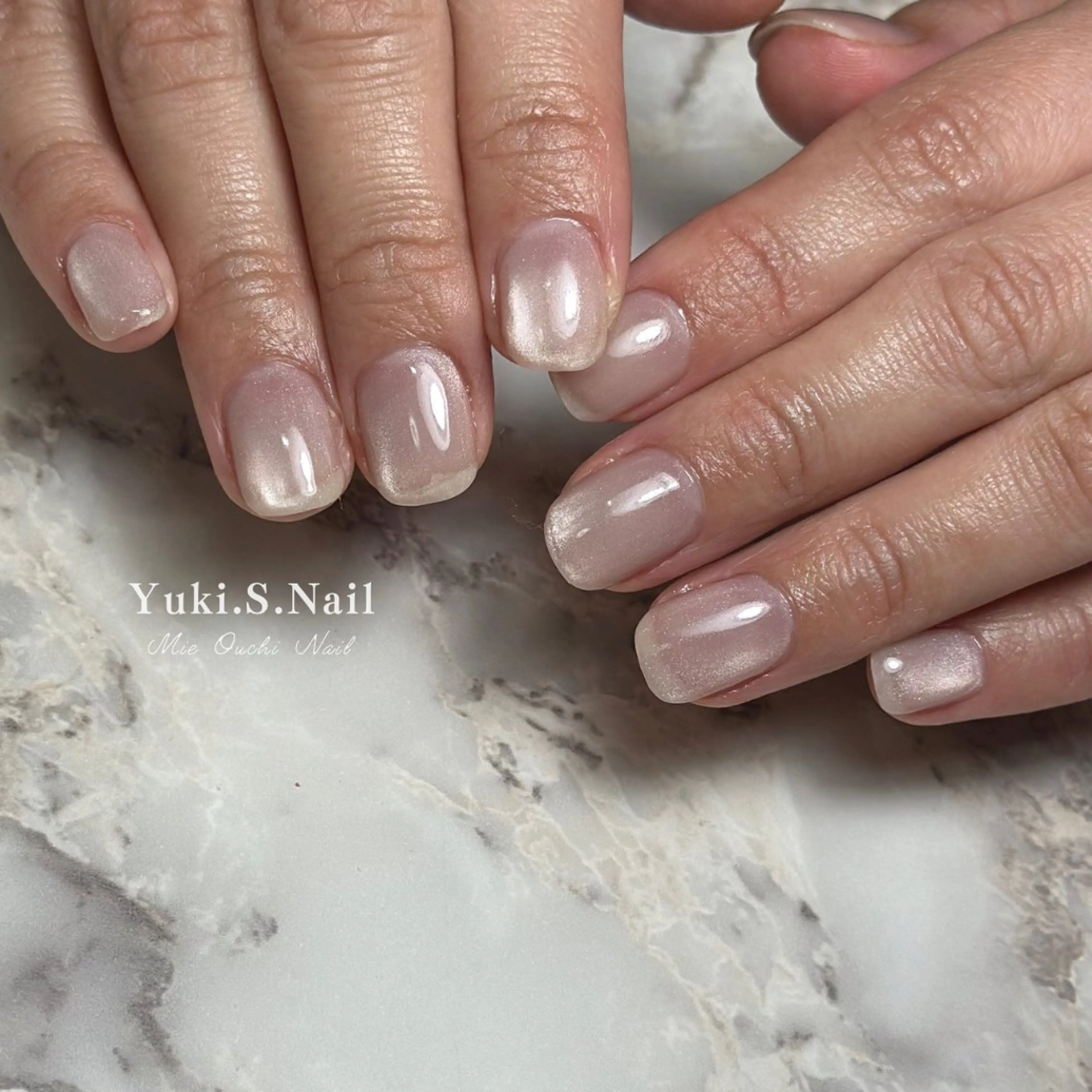 ショート ハンドネイル Yuki S.Nailのネイルデザイン
