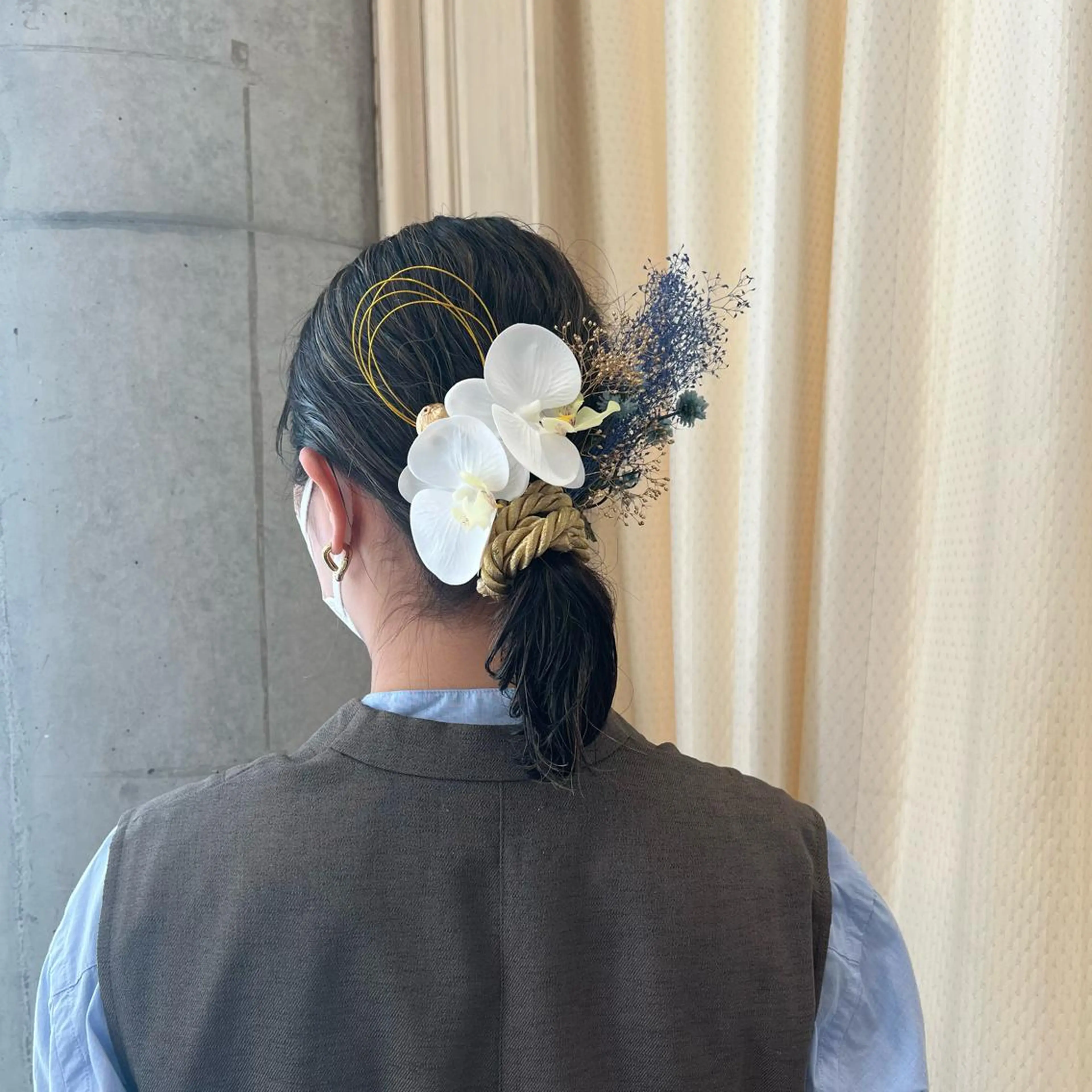 ヘアアレンジ 卒業式のヘアスタイル SALOWIN川崎WEST店所属・🌷川崎/アレンジ/ 暖色ボブ/コトネ🌷のヘアスタイル