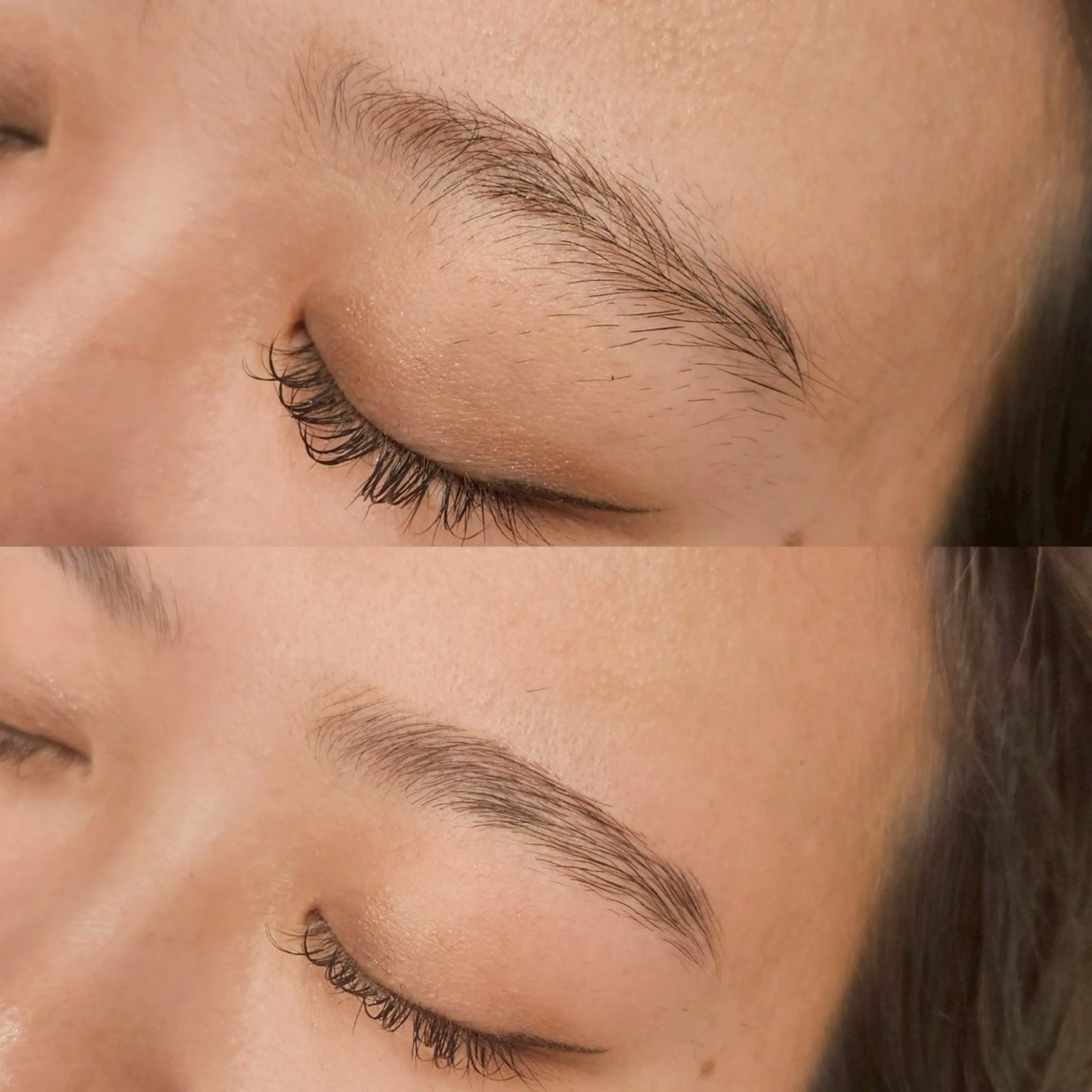 次世代まつげパーマ×眉WAXの写真