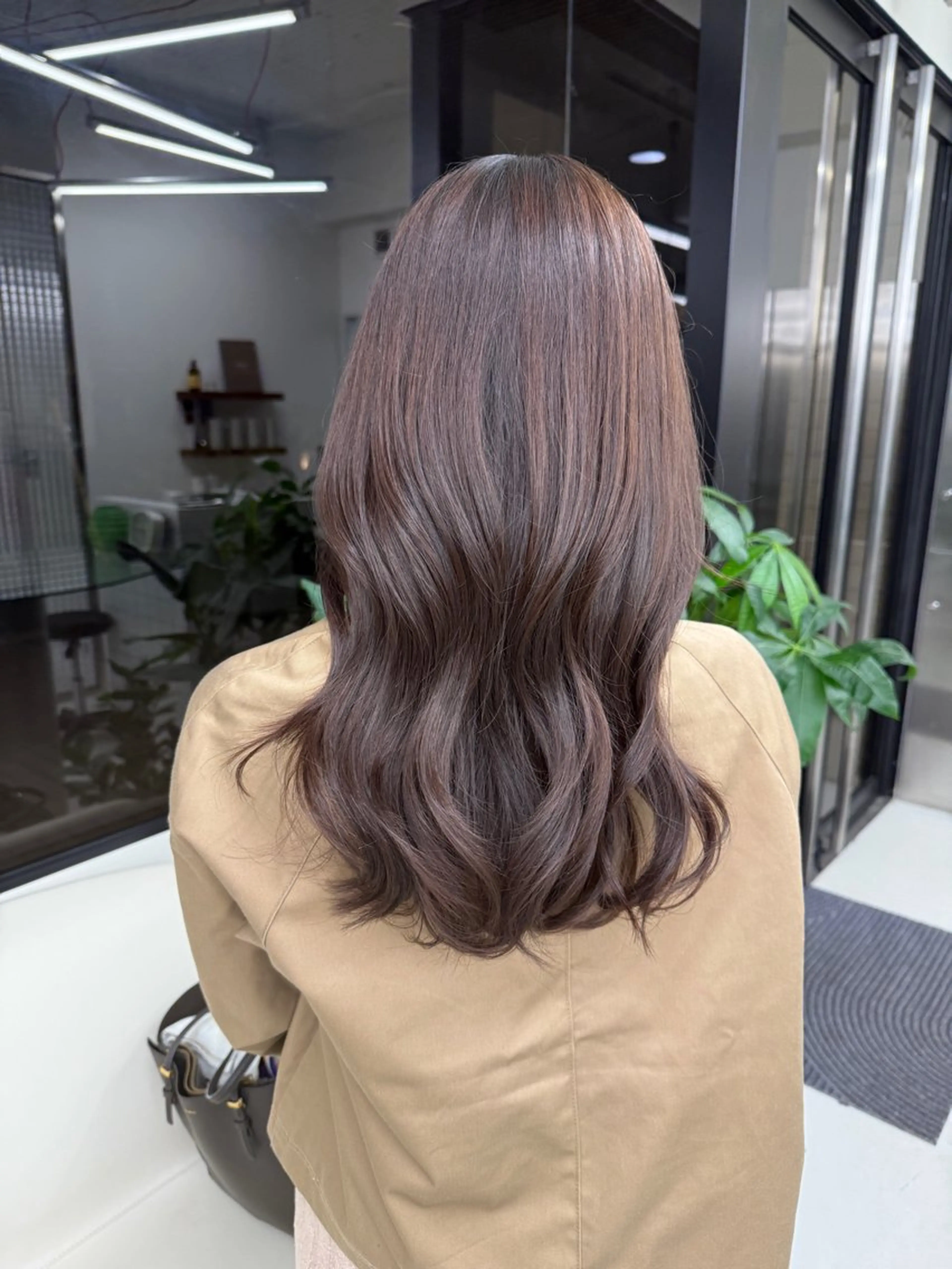 セミロング カラー カット ヘアカラー 表参道/髪質改善・ 透明感 colorのヘアスタイル