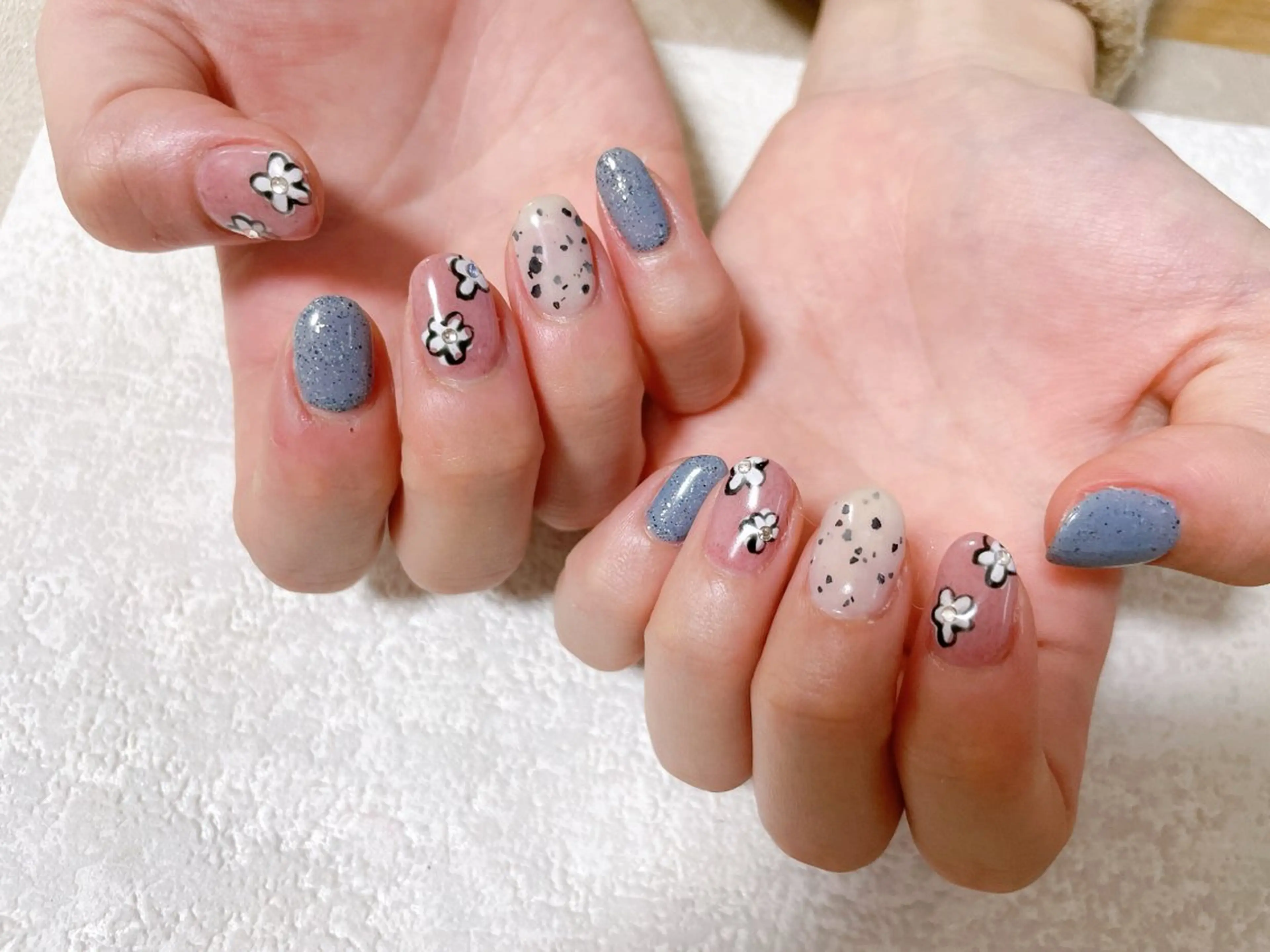 ネイル ジェルネイル 韓国ネイル メンズネイル パラジェル ブライダルネイル ハンドネイル Mogu nail 二子玉川のネイルデザイン