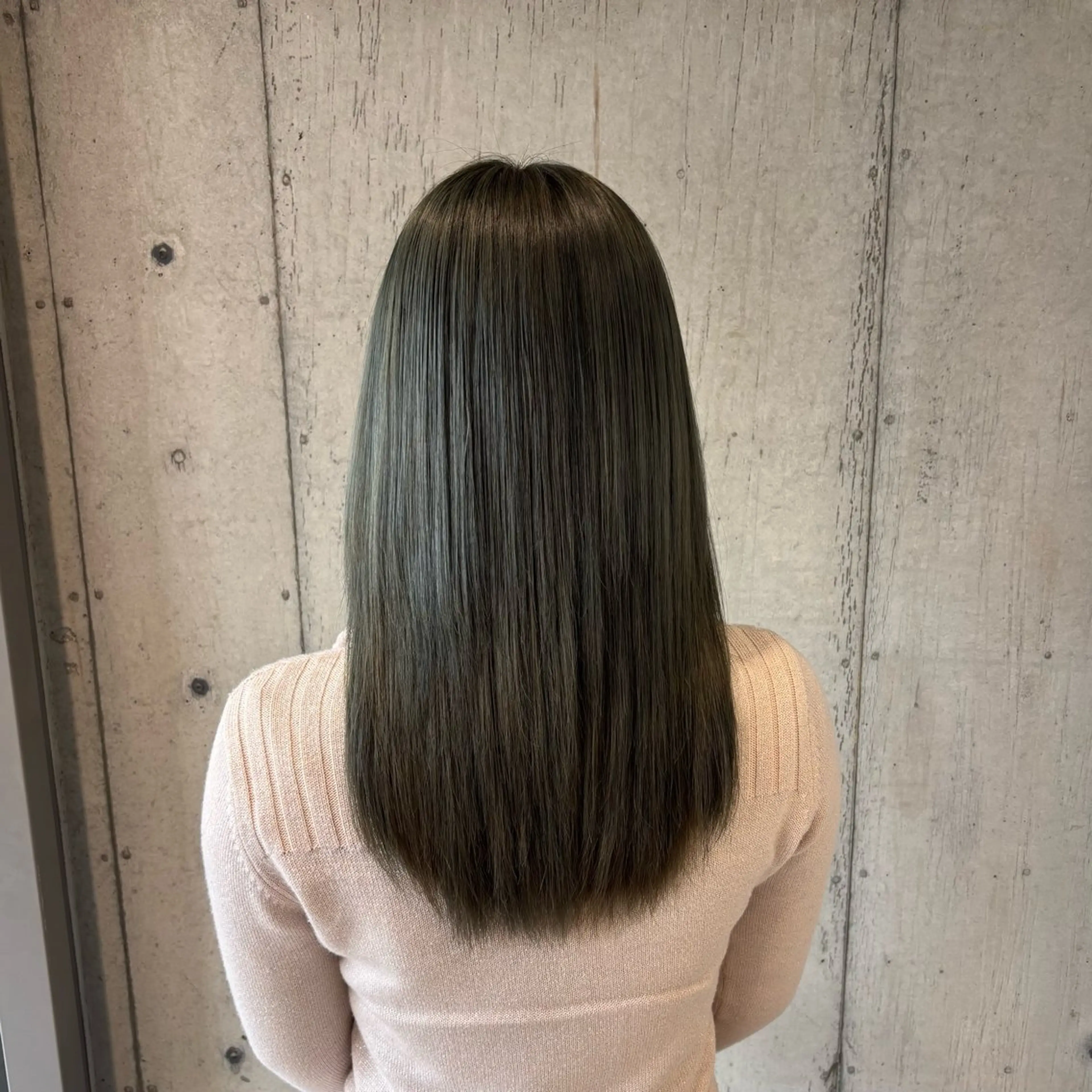 ロング カラー ヘアカラー トリートメント ヘッドスパ ヘアセット 🍎ハイトーン/ 透明感カラー🍎リオのヘアスタイル