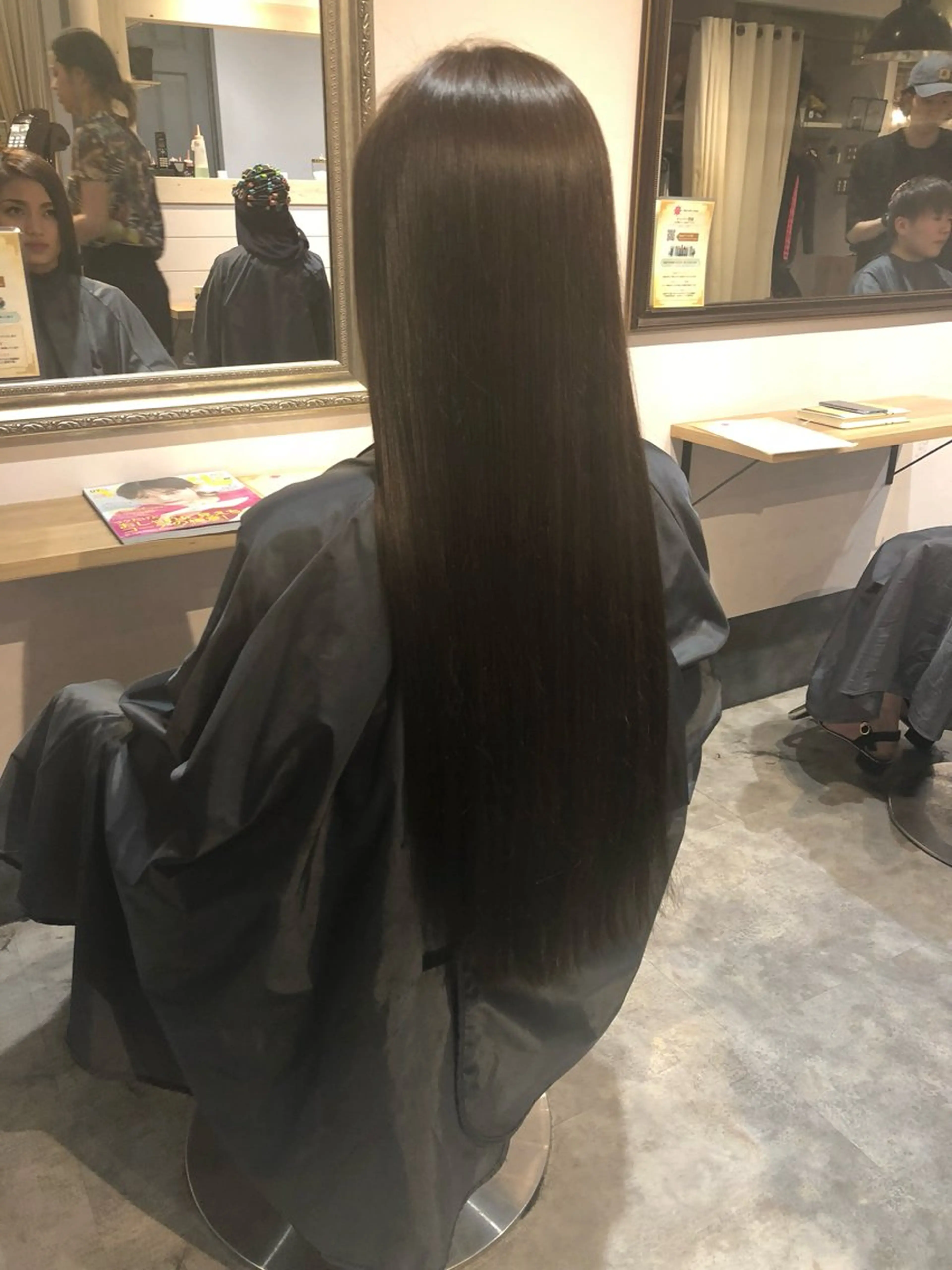 ロング カラー パーマ ヘアアレンジ 縮毛矯正 ❤️可愛いハイトーン を造る❤️AKIRAのヘアスタイル