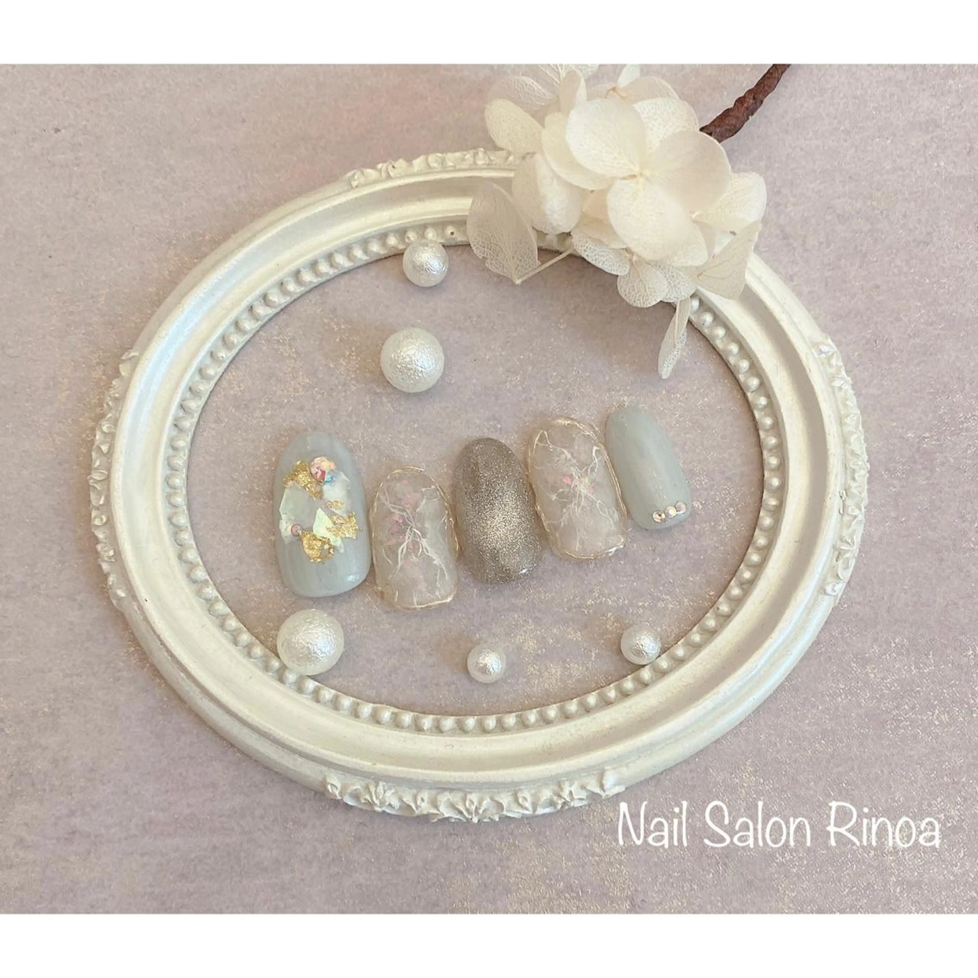 ネイル ハンドネイル フットネイル Nail Salon Rinoaのネイルデザイン