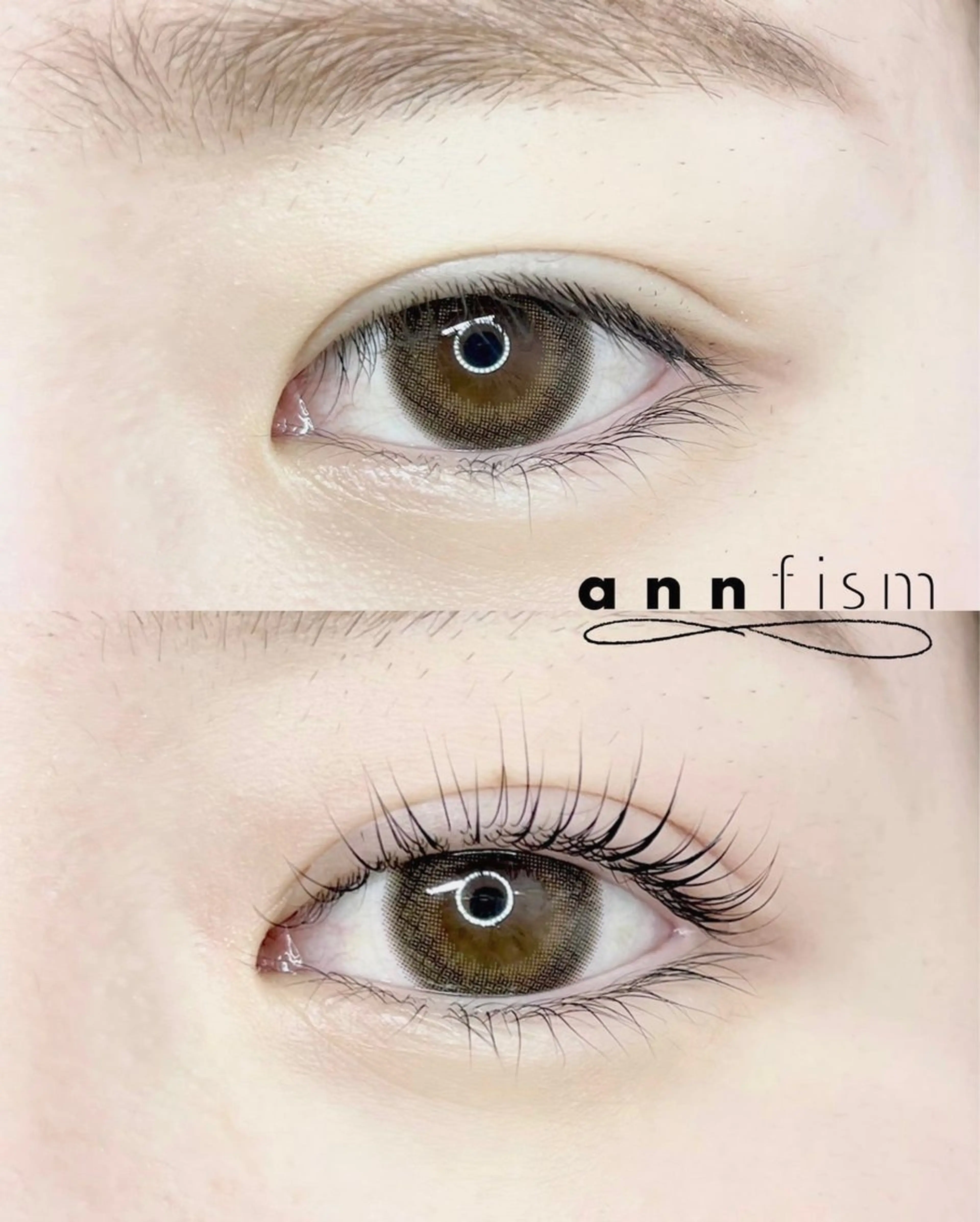 マツエク・マツパ annfism 麻布十番所属・弦巻 藍乃の眉毛・アイブロウイメージ