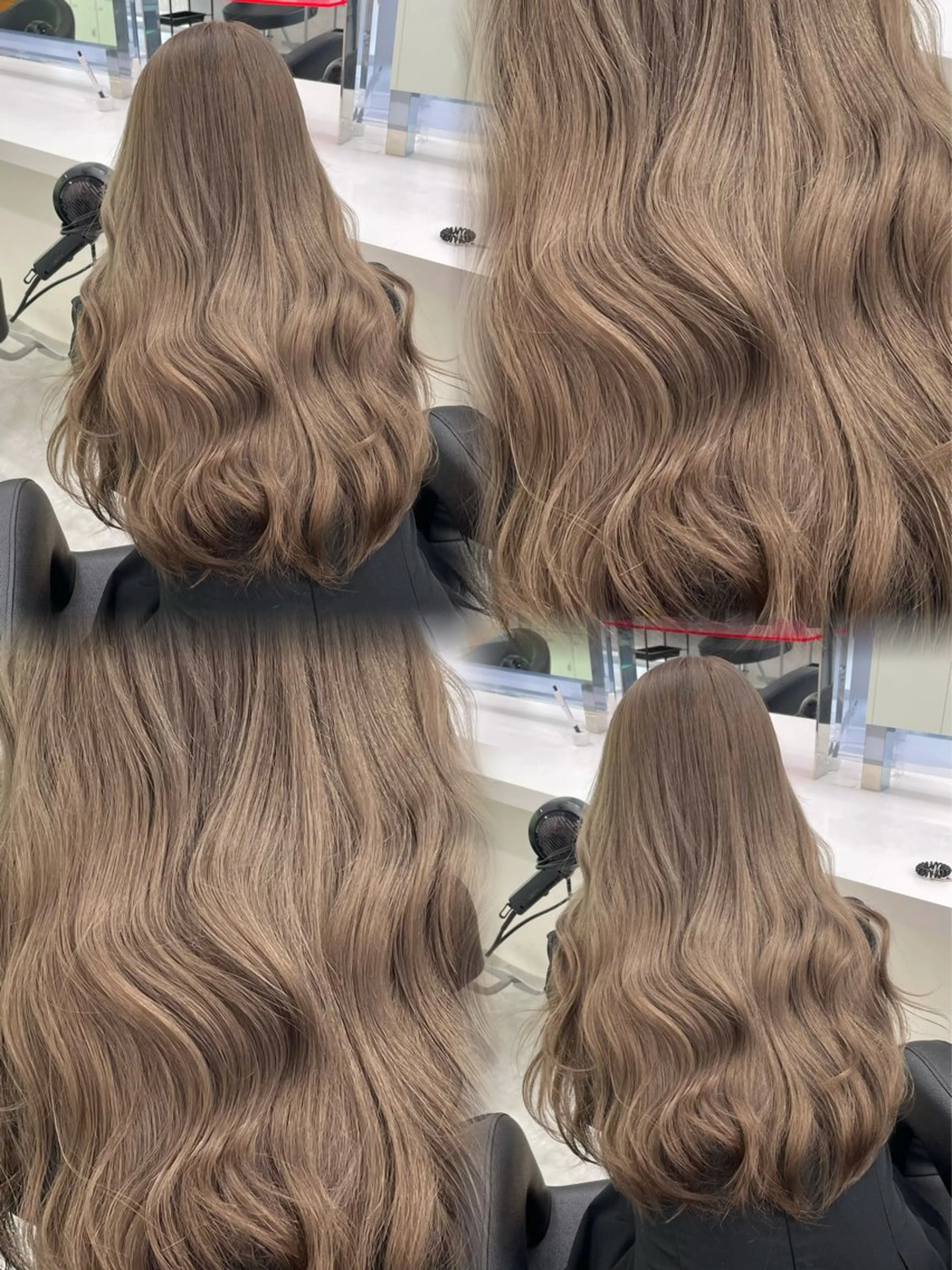ロング カラー 透ける透明感カラー 🩶shiho🩶のヘアスタイル