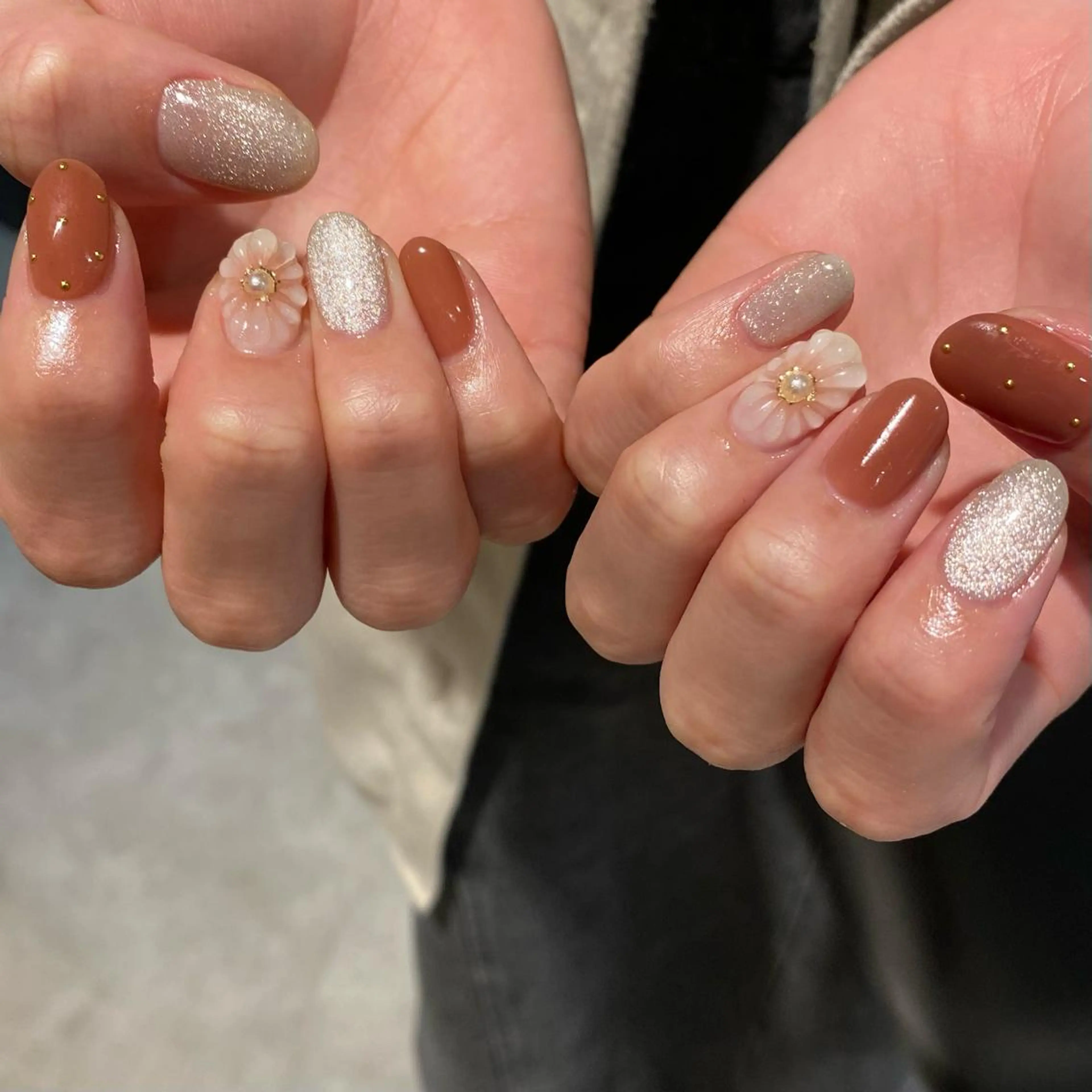 ネイル ニュアンスネイル ハンドネイル RINO AMANE nailのネイルデザイン