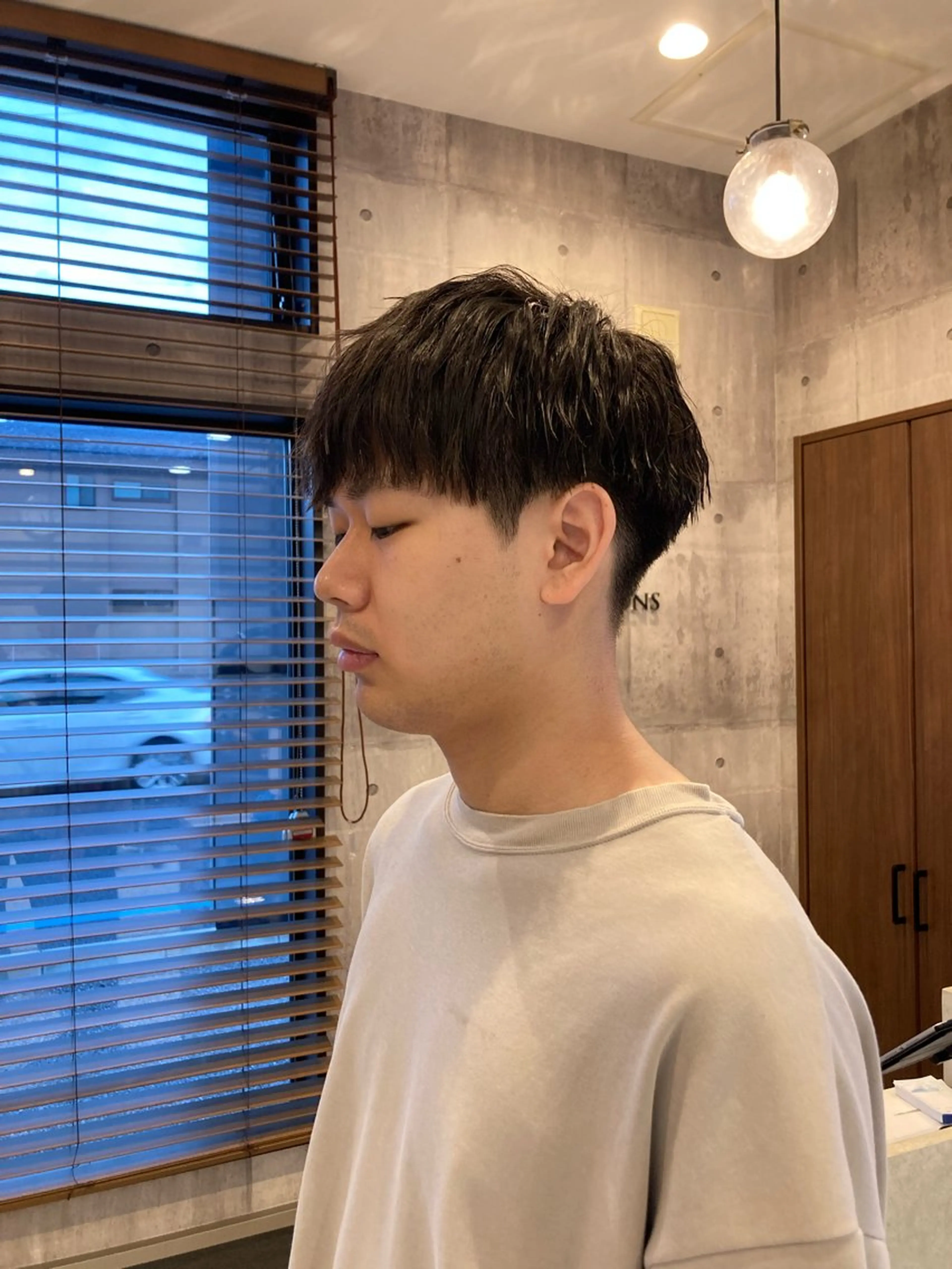 メンズ マッシュ カット HairSalon Productions所属・ハマノ ミユのヘアスタイル