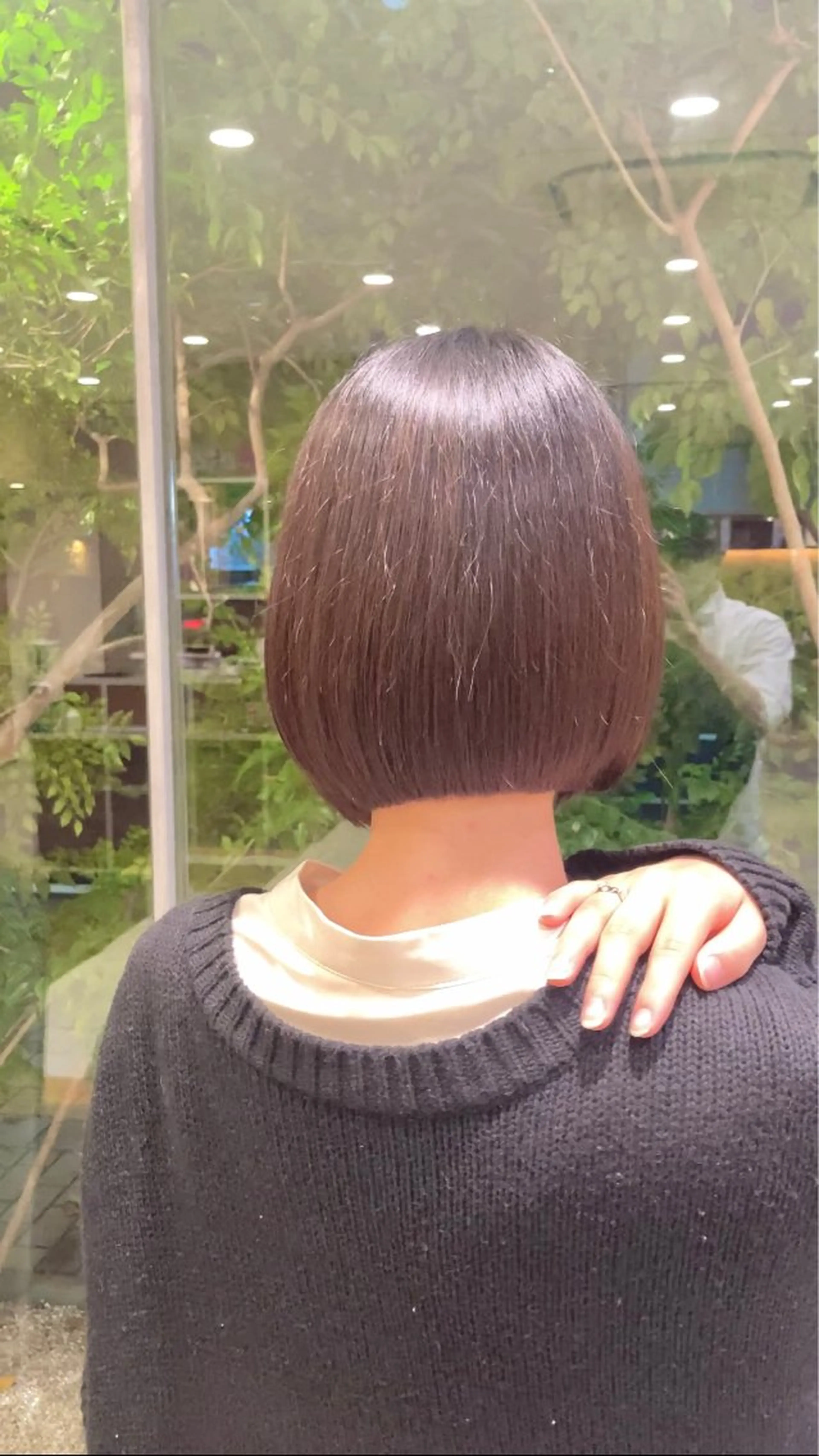 ミディアム 切りっぱなしボブ ボブ aivee 吉祥寺所属・美髪矯正‎×髪質改善 任せて🤍Ko-taのヘアスタイル