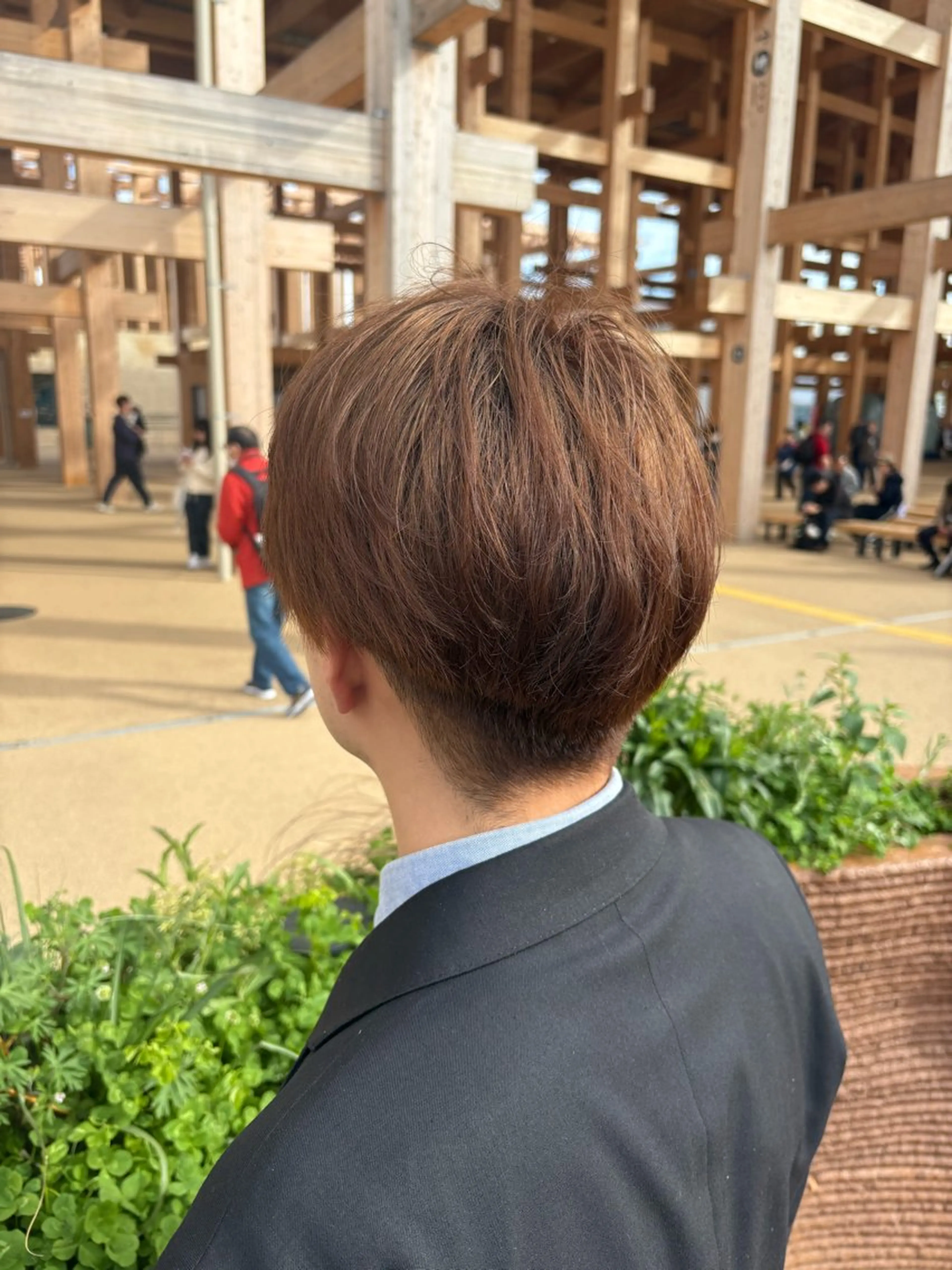 カラー hair&make&Eyelash GRAN Lucia梅田茶屋 町店所属・梅田/茶屋町/ モデル募集/文野惇聖のヘアスタイル
