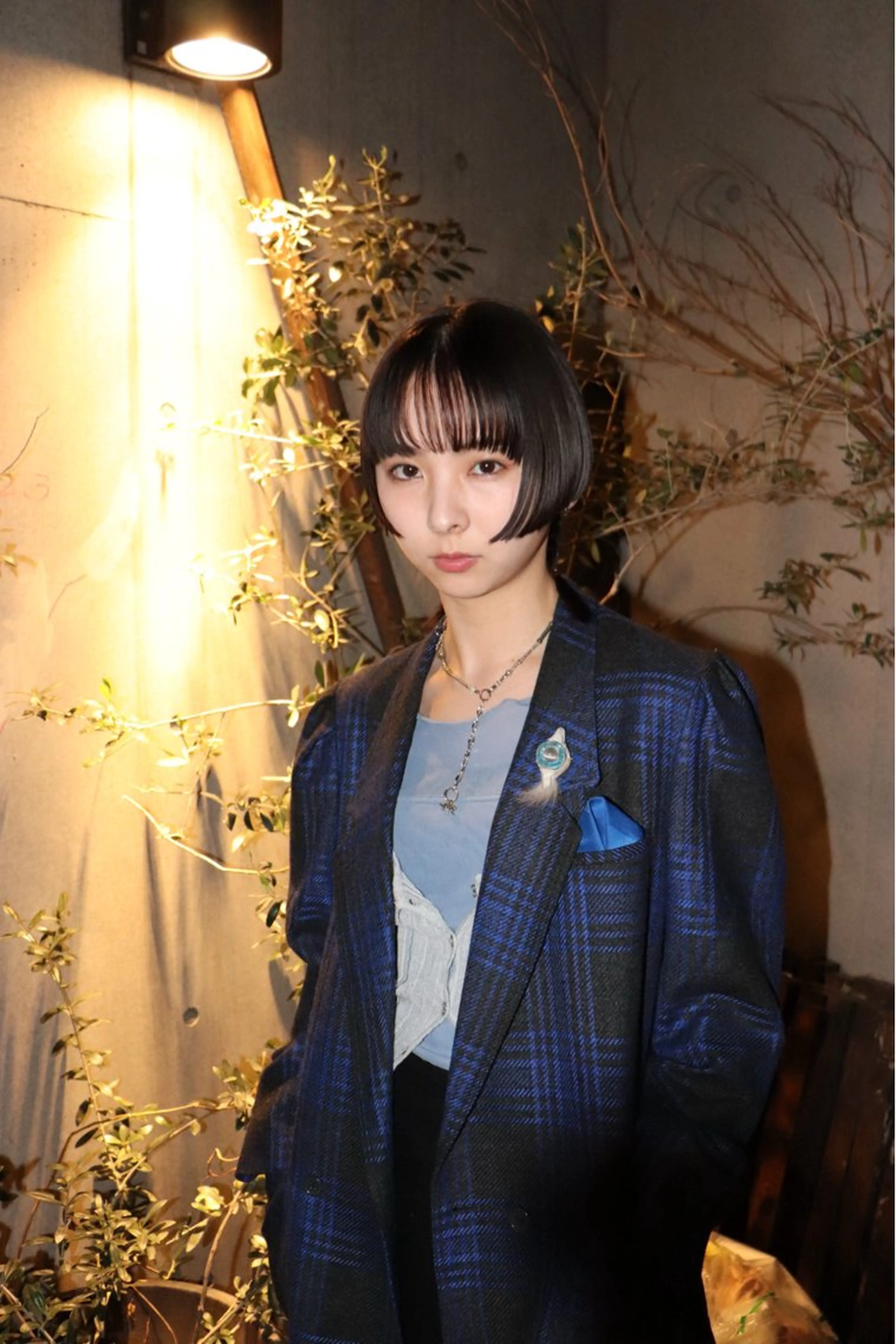 ショート カラー 似合わせカット /パーマ岡本淳平のヘアスタイル