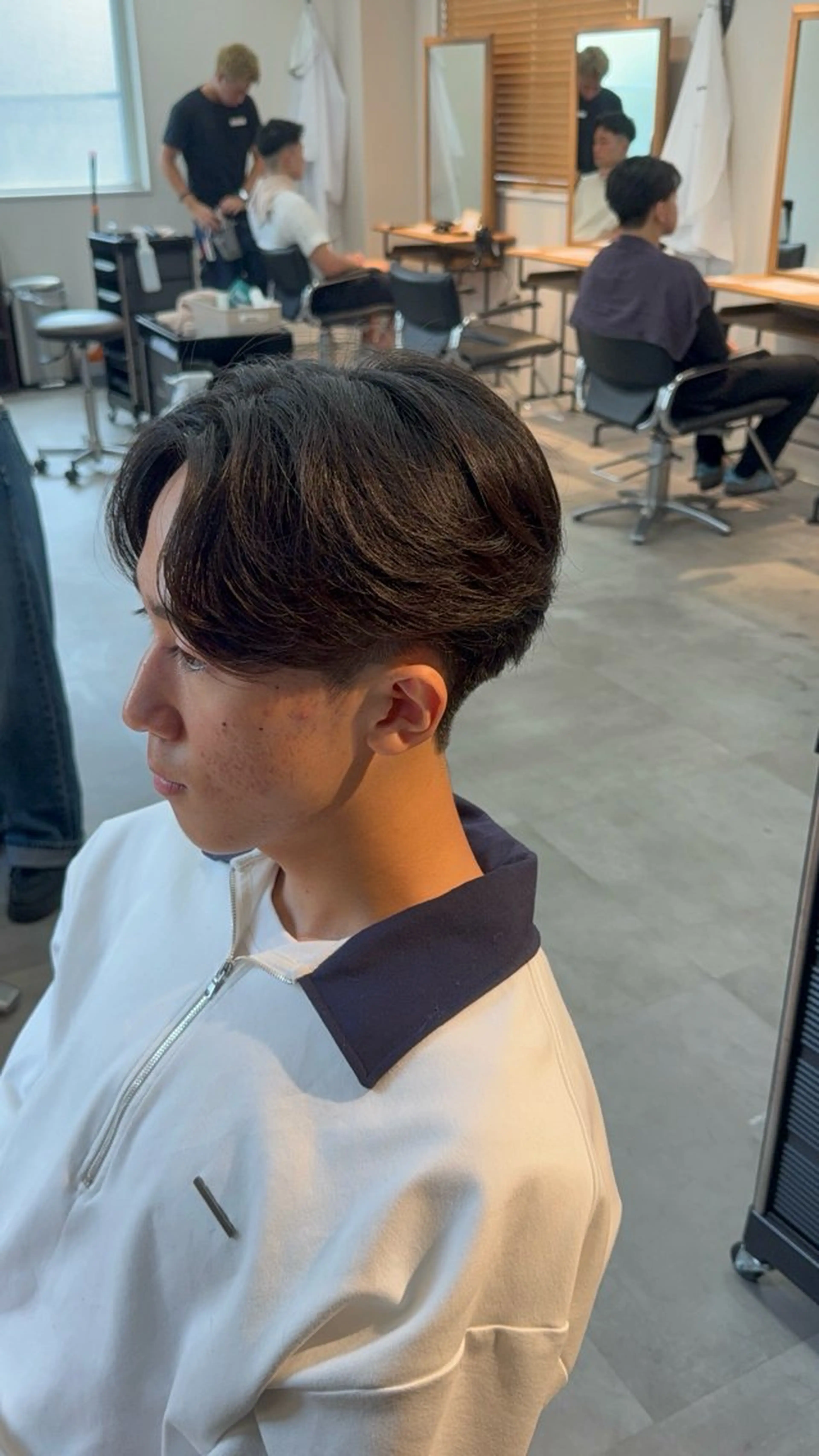 メンズ メンズ韓国風 メンズパーマ カット 縮毛矯正 ✂️曲がる縮毛矯正✨ MEN'S/髪質改善のヘアスタイル