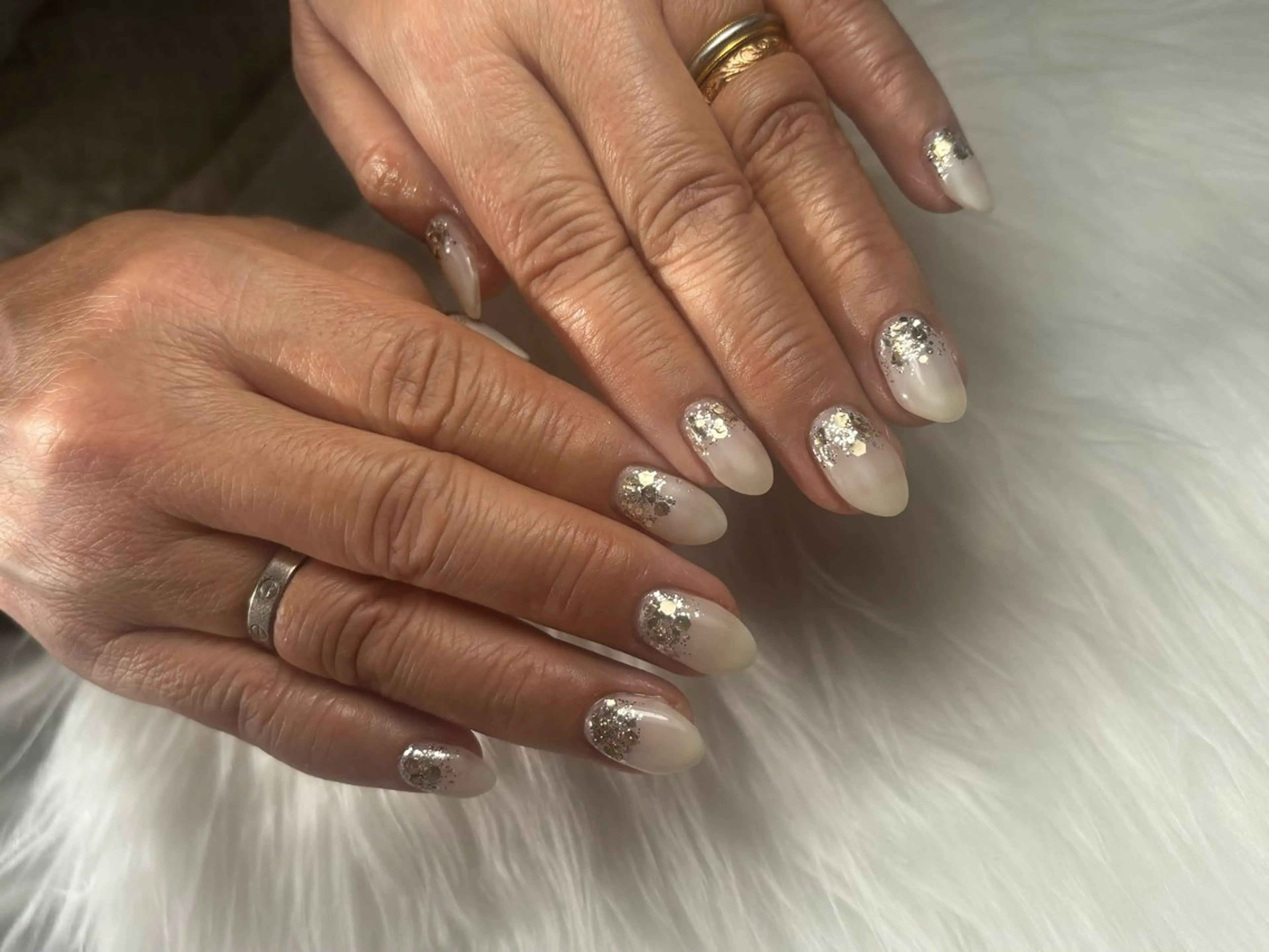 ネイル 冬ネイル クリスマス ハンドネイル MIKA ♡のネイルデザイン