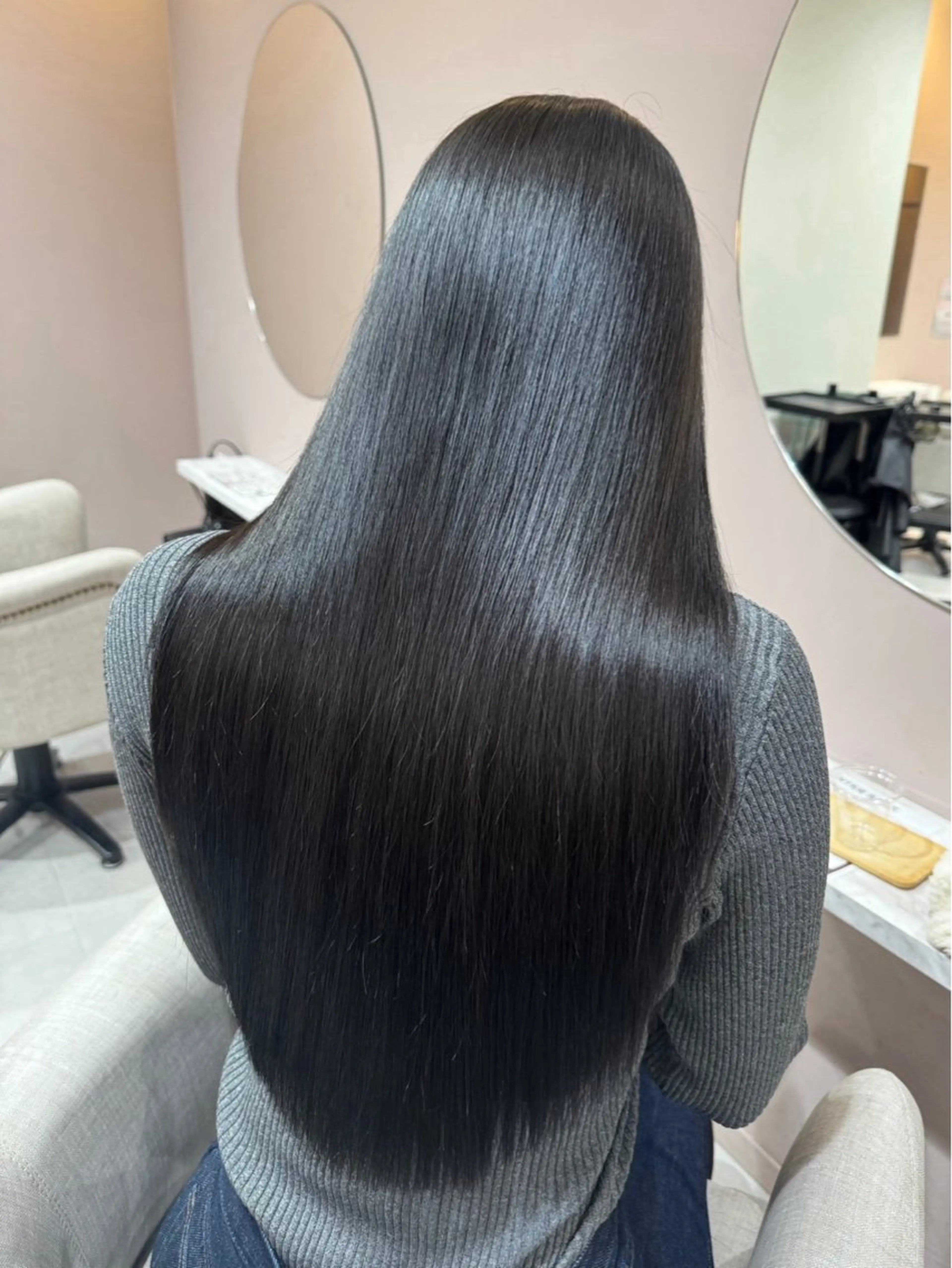 【 髪質改善トリートメント️ 】リボントリートメント🩵∗*ﾟ(ロングヘア限定)の写真