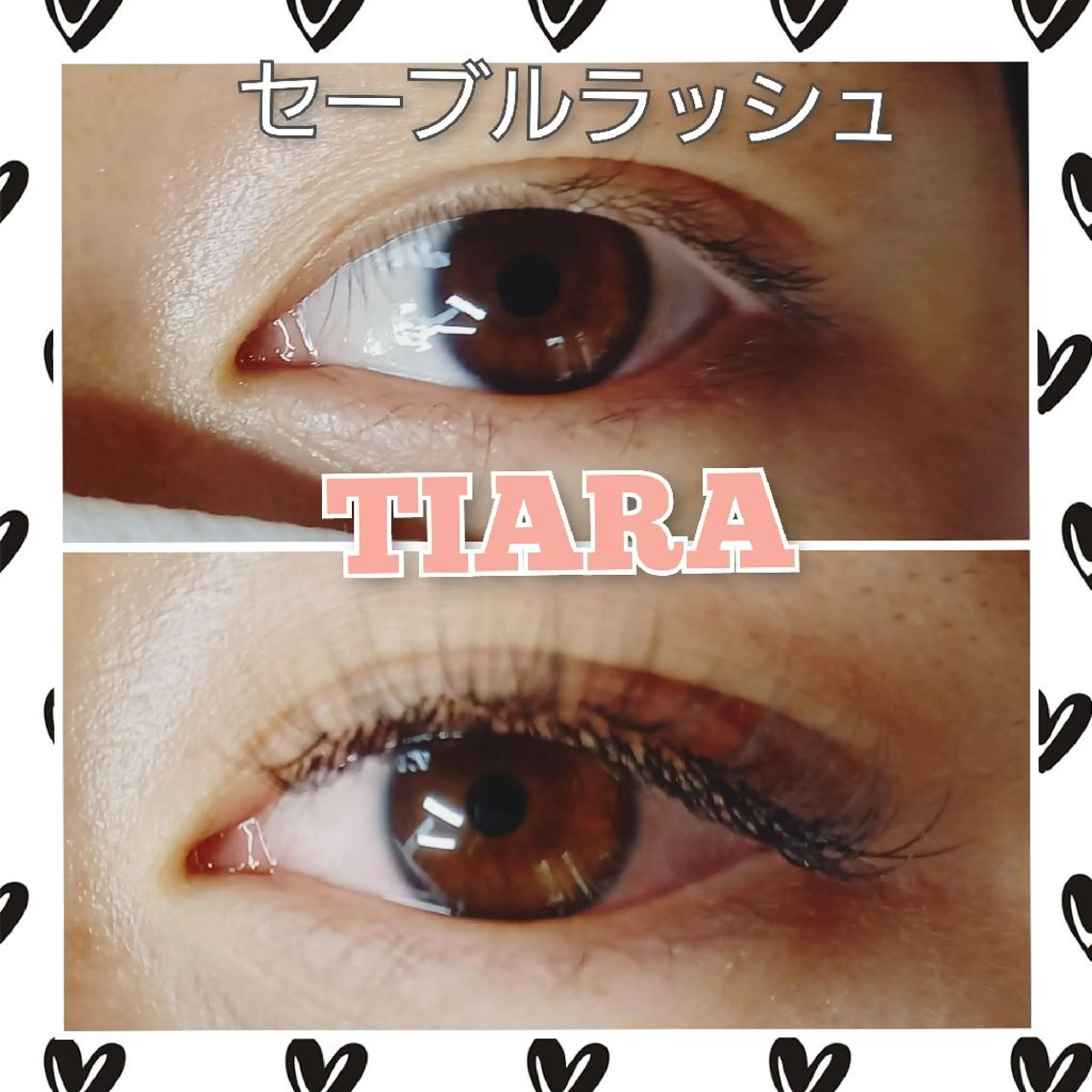 マツエク・マツパ マツエク 💡次世代LED -TIARA💡のマツエク・マツパデザイン