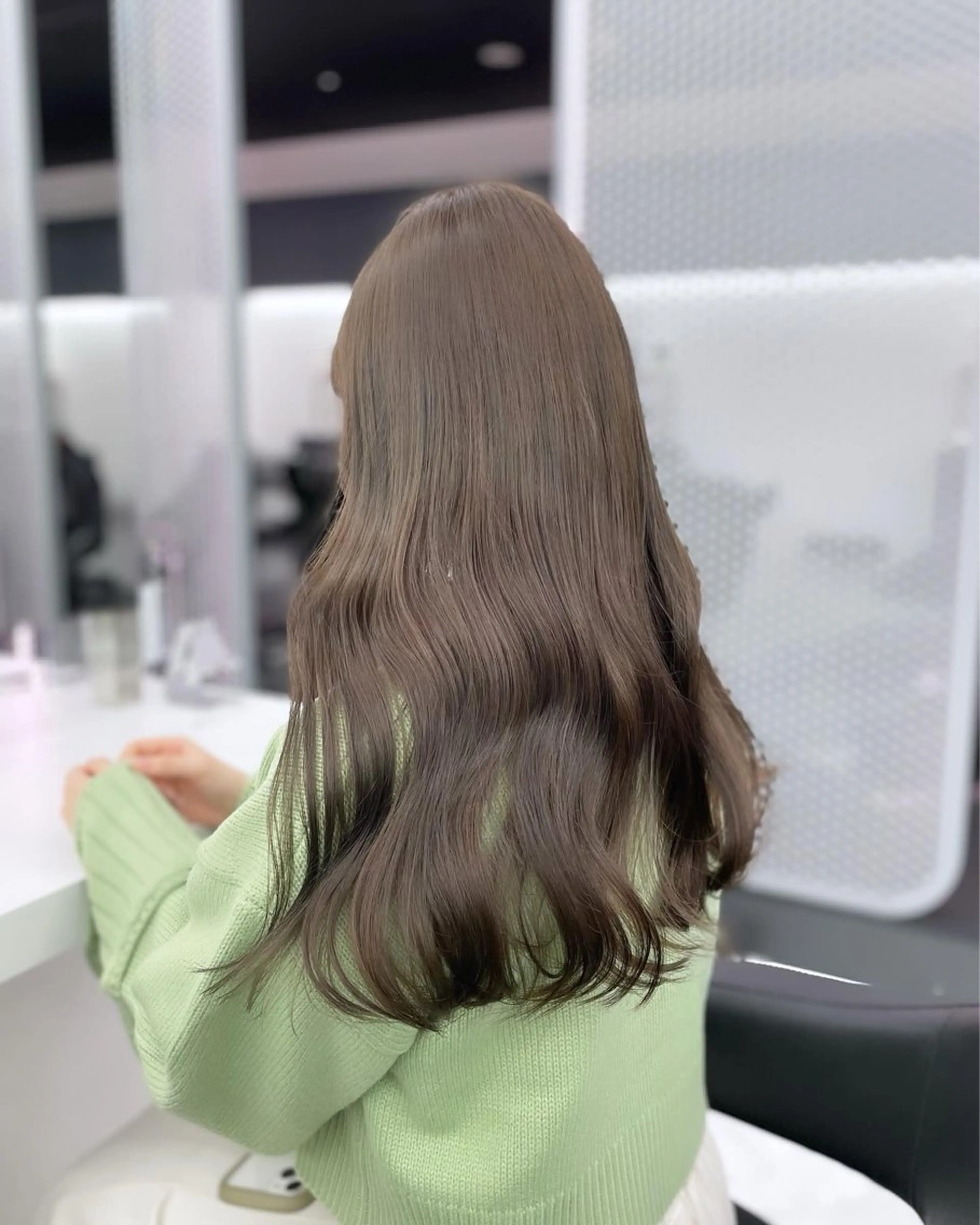 ロング ヘアカラー トリートメント ヘアセット GO TODAY SHAiR SALON所属・🤍韓国トレンド ヘア🤍miku🤍のヘアスタイル